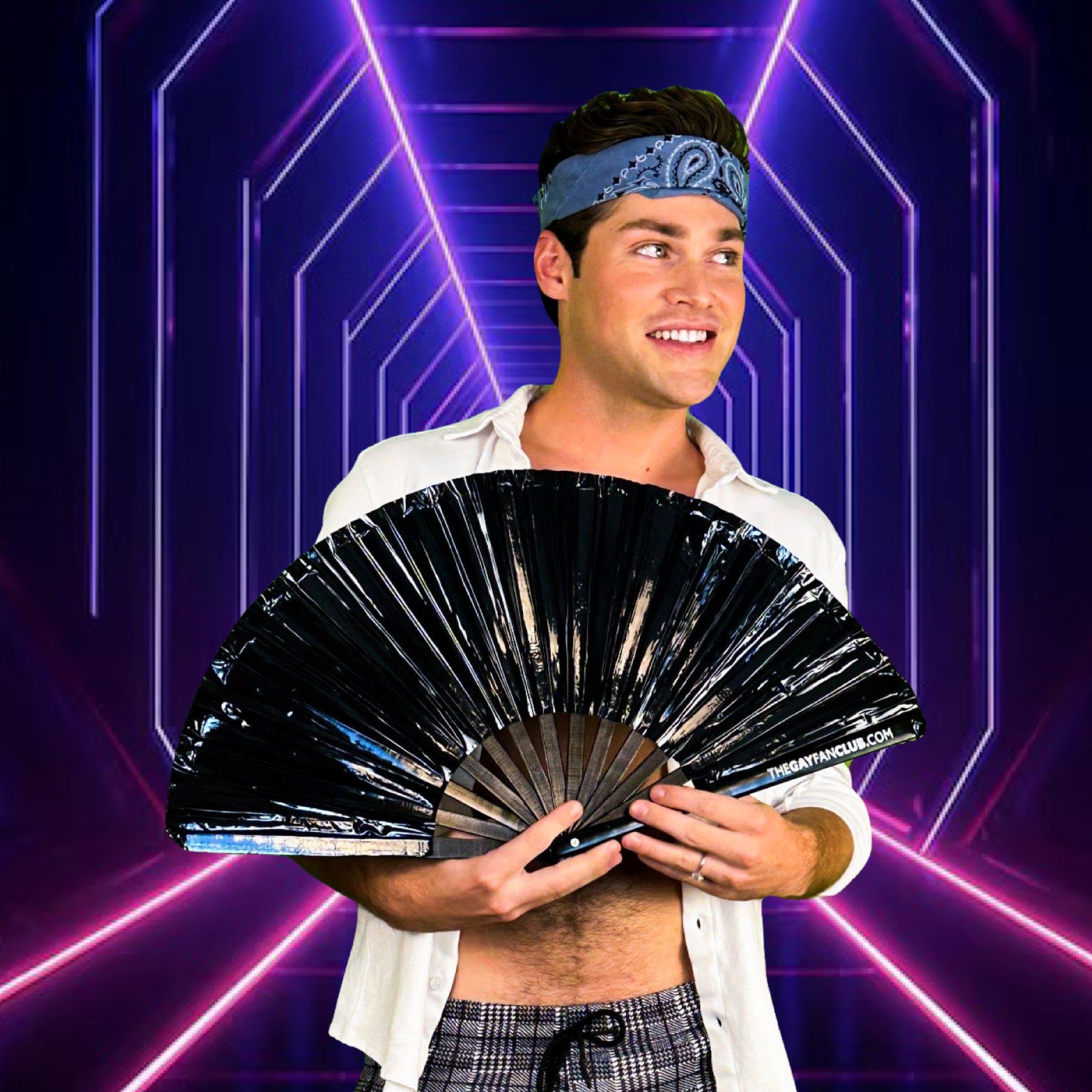 Onyx Black Metallic Fan