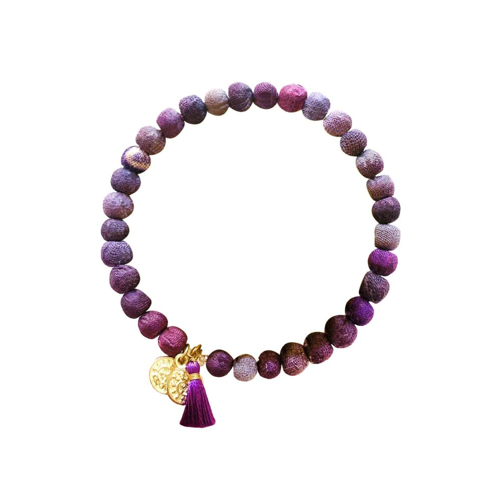 Kantha Connection Bracelet - Wisdom