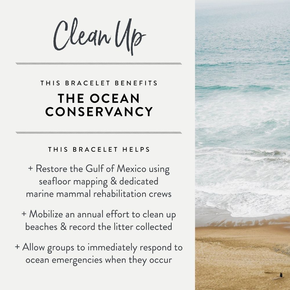 Cause Connection Bracelet - Clean Up