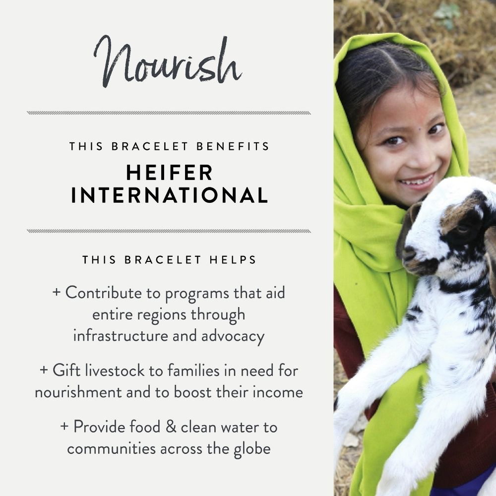 Cause Connection Bracelet - Nourish