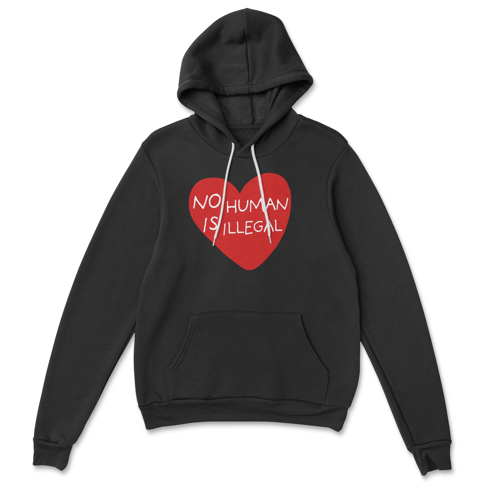 No Human Is Illegal Pullover Fleece