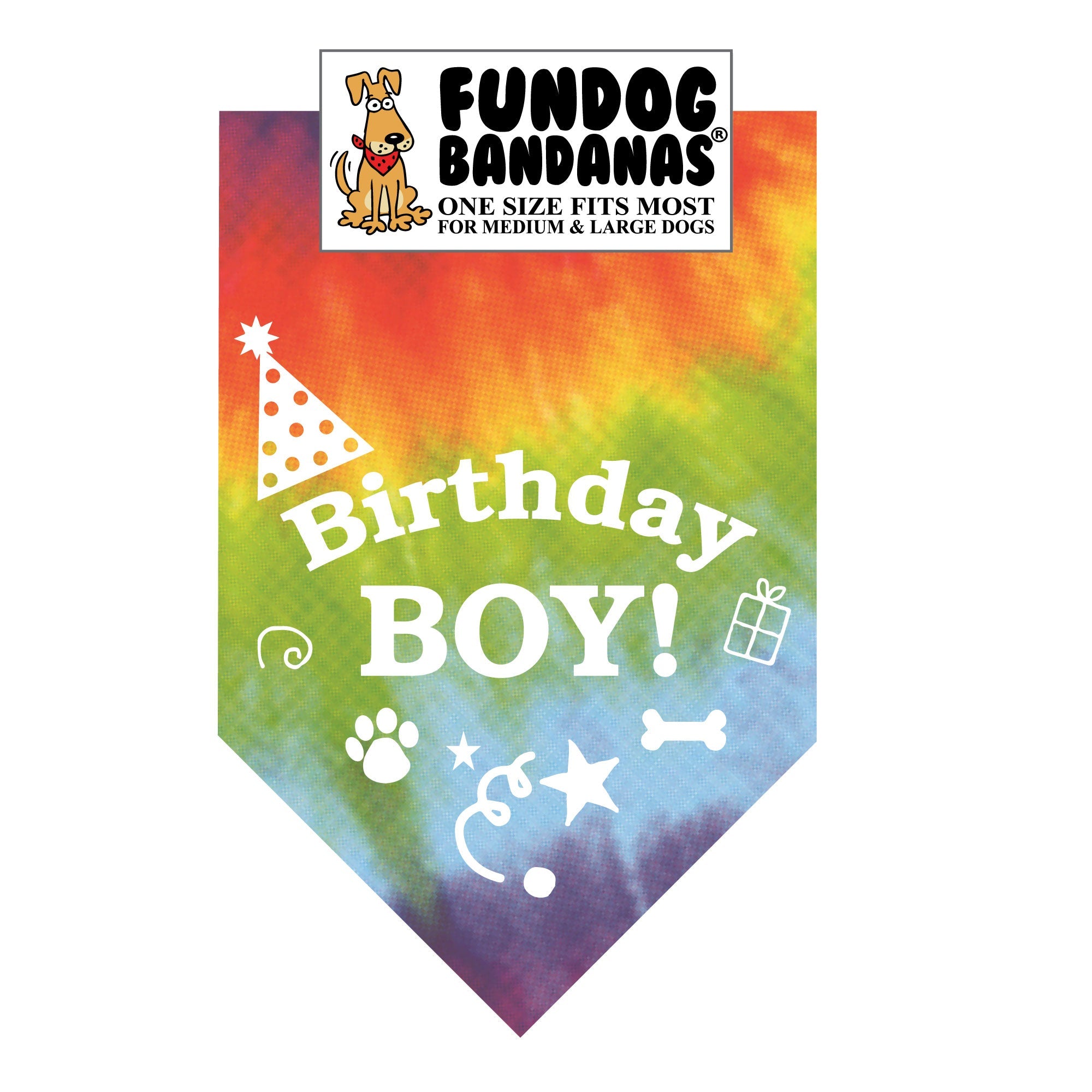 Birthday Boy Bandana