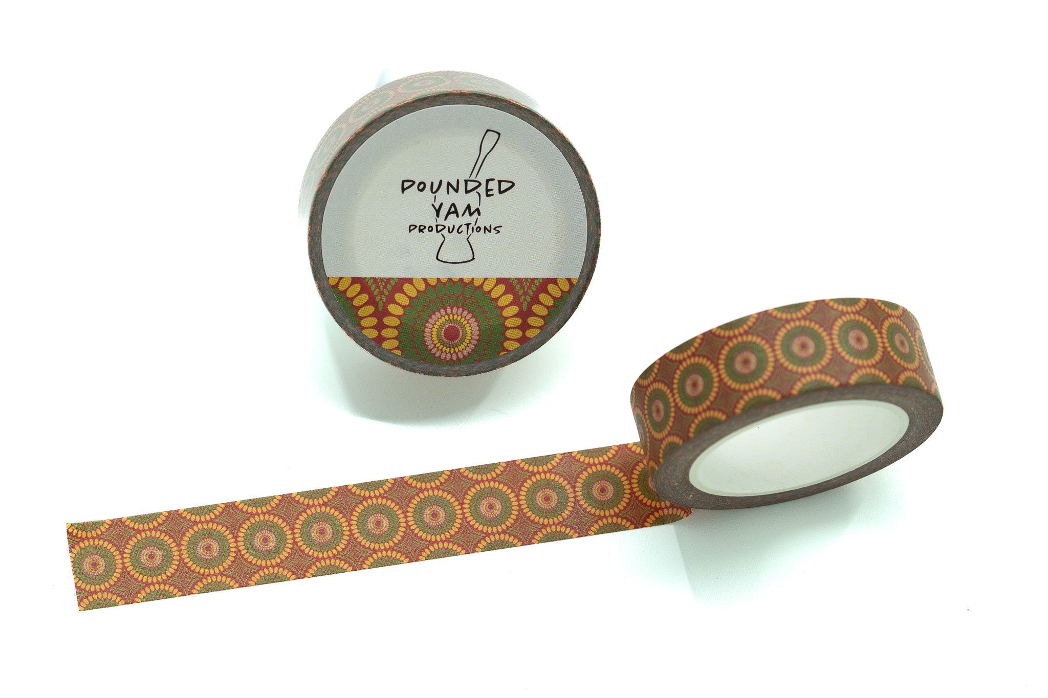 African Print Washi Tape - Bloom (Ankara)