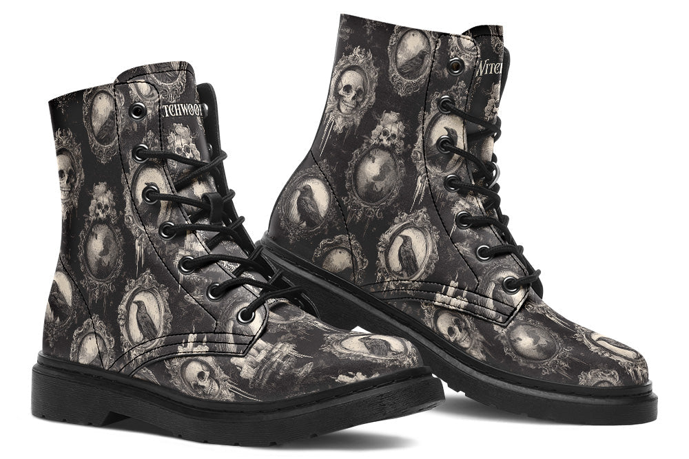 Vegan Ankle Boots - Gothic Frames