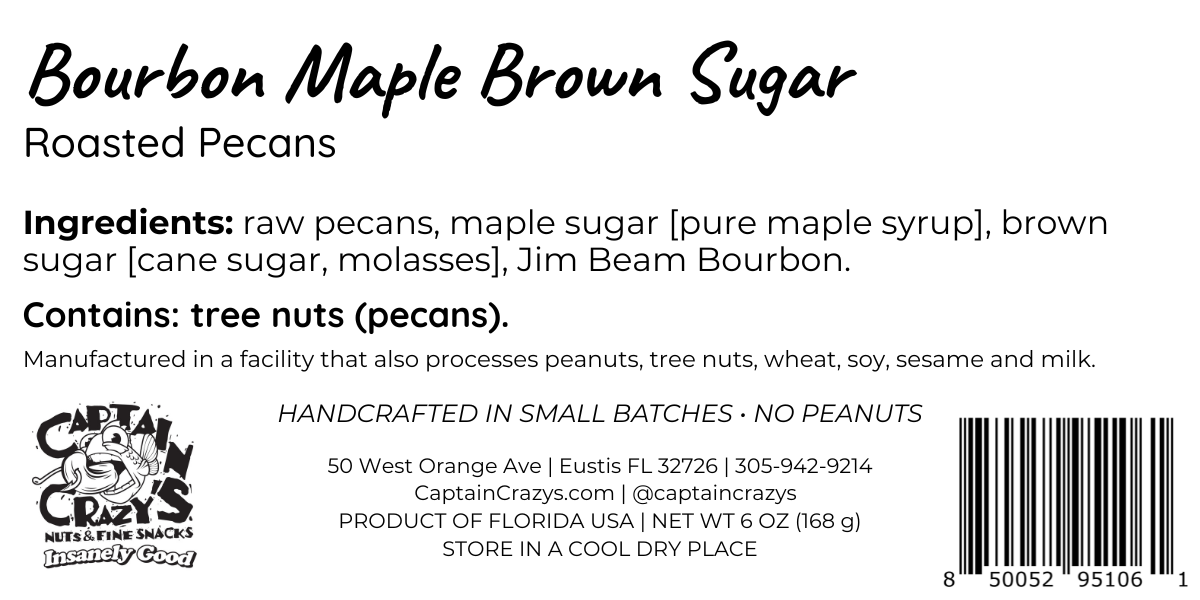 Jim Beam® Bourbon Maple Brown Sugar Roasted Pecans