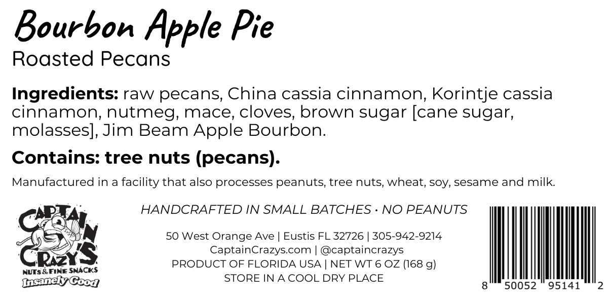 Jim Beam® Bourbon Apple Pie Roasted Pecans