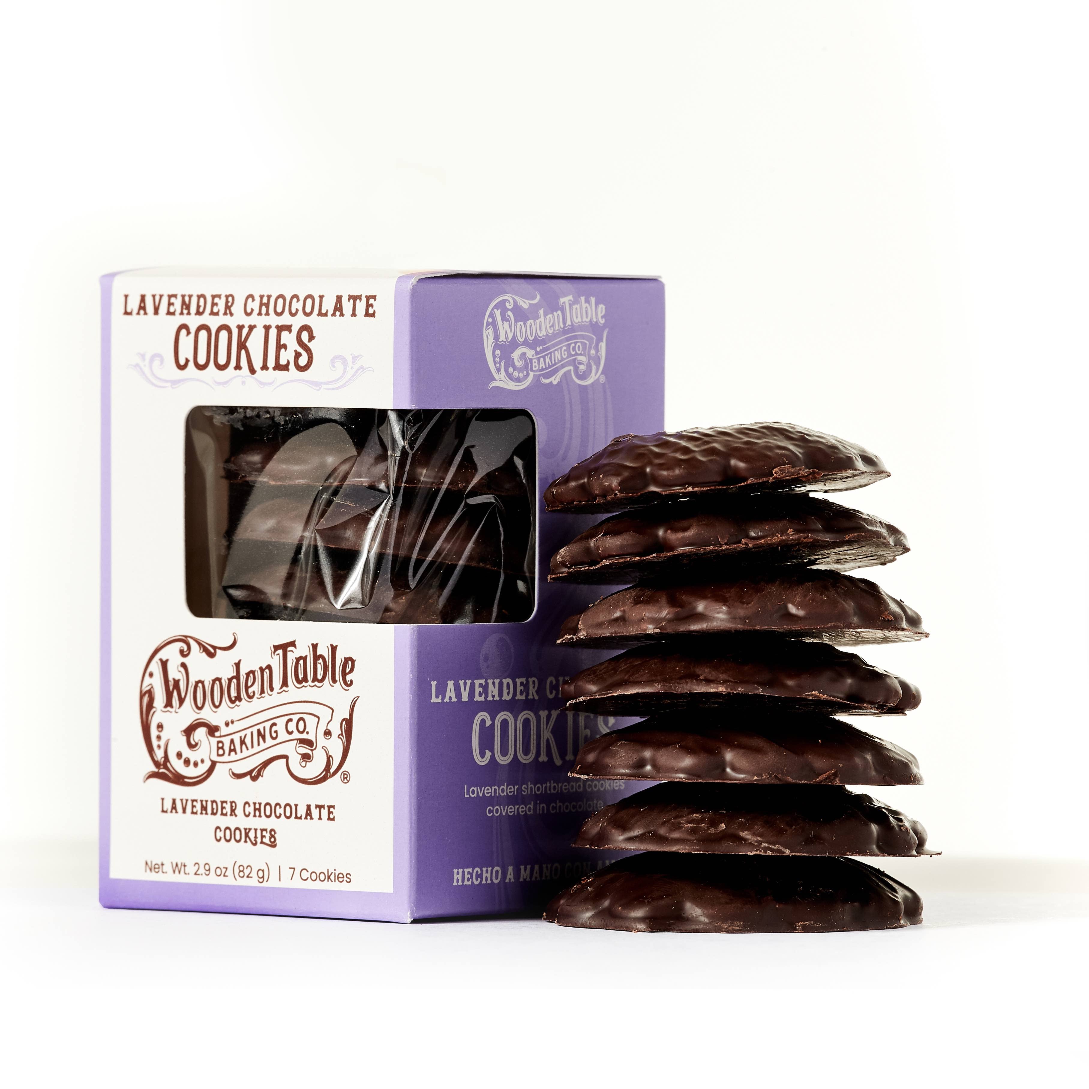 Lavender Chocolate Cookies (Gluten-Free)