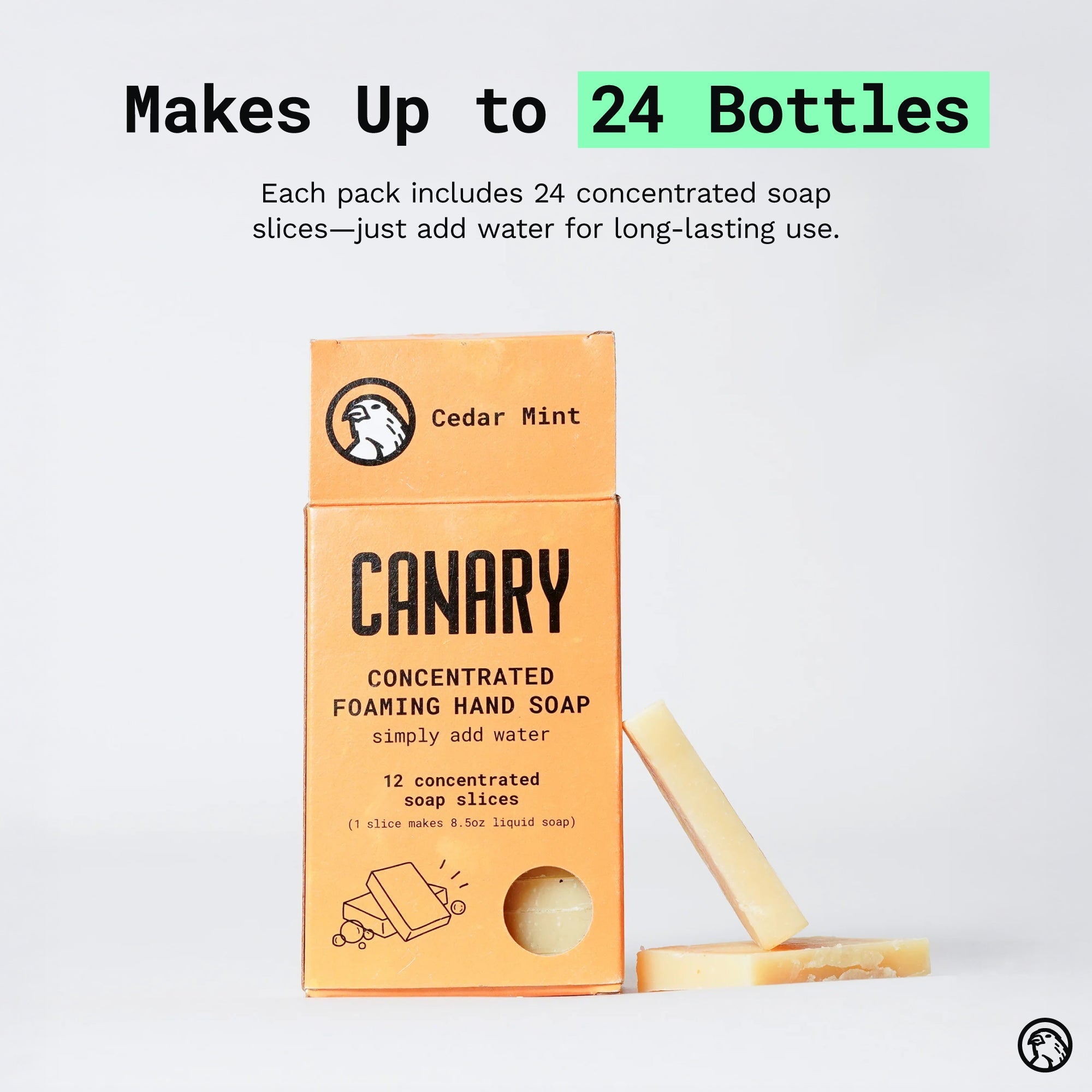 Cedar Mint Concentrated Hand Soap Refill Bars  | Plastic-Free & Zero Waste