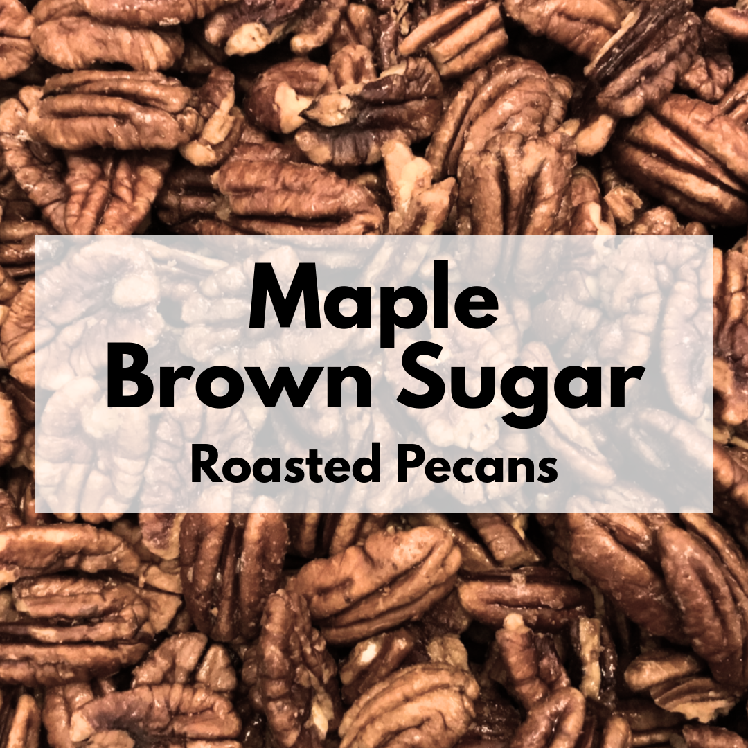 Maple Brown Sugar Roasted Pecans