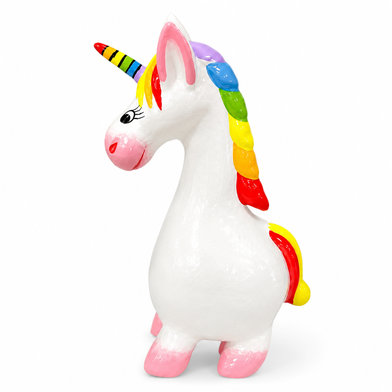 Mini Wooden Unicorn Figurine