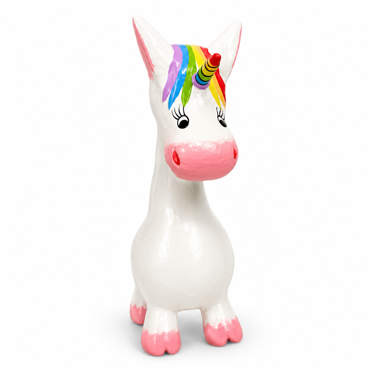Mini Wooden Unicorn Figurine
