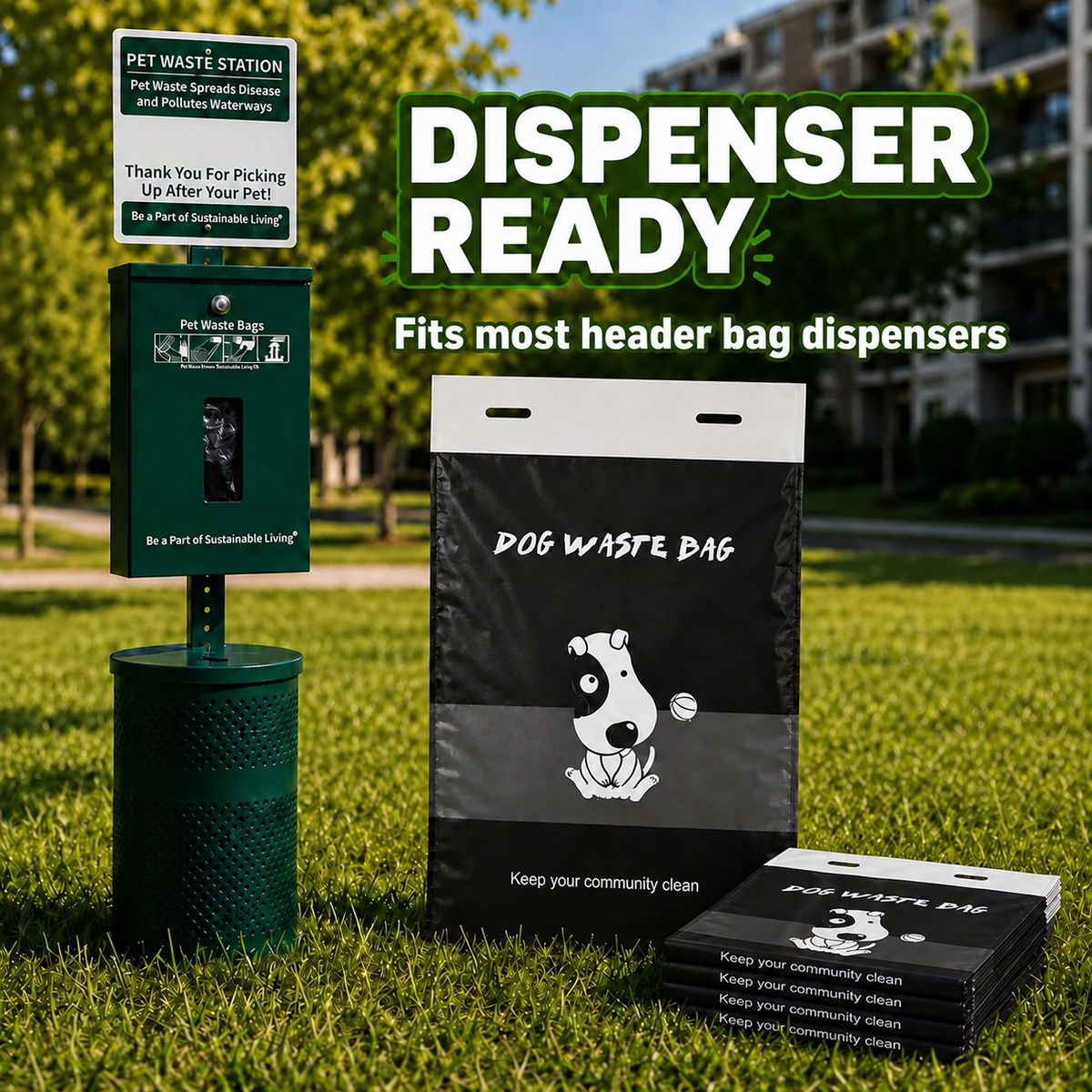20% Recycled Header Bags