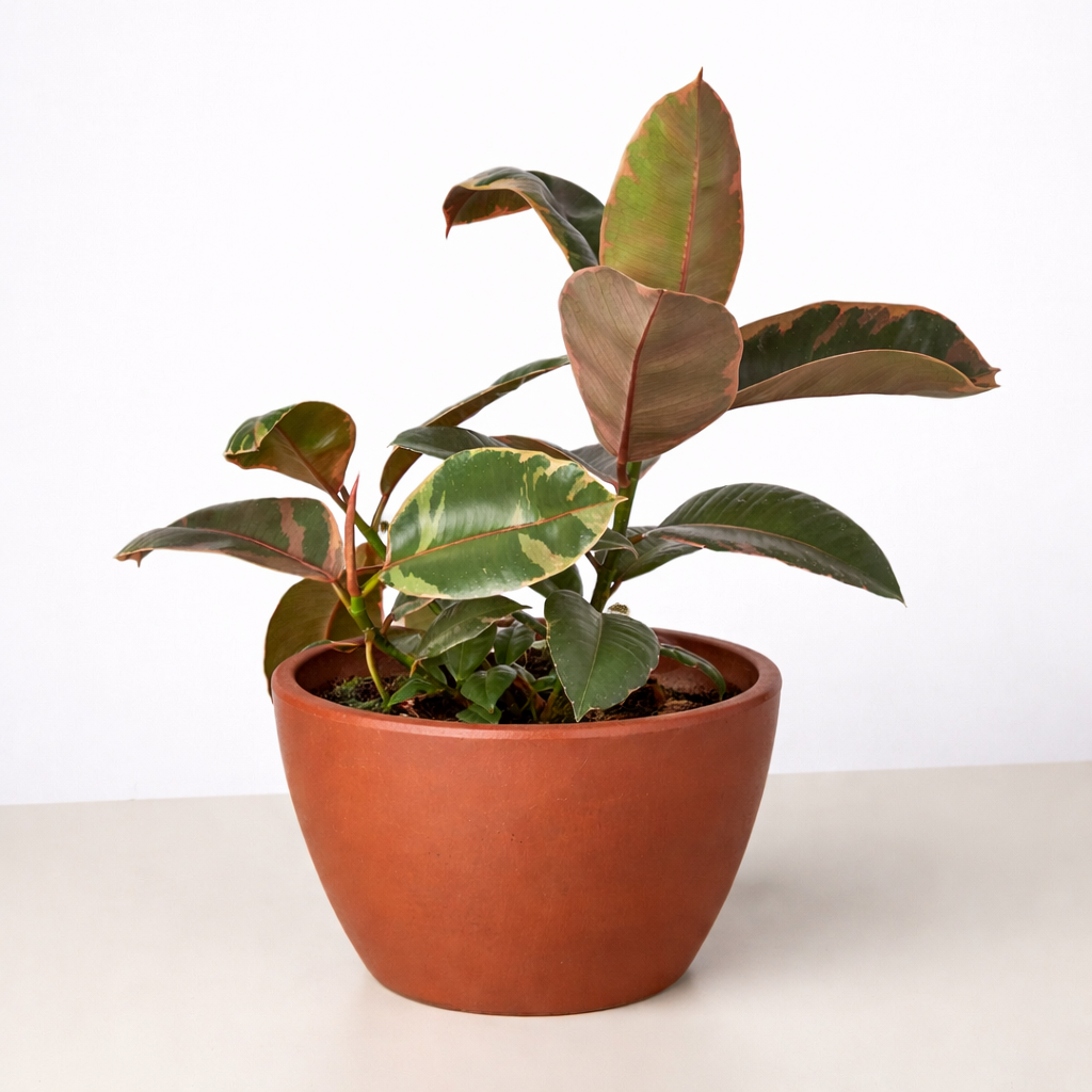 Ficus Elastica 'Ruby Pink'