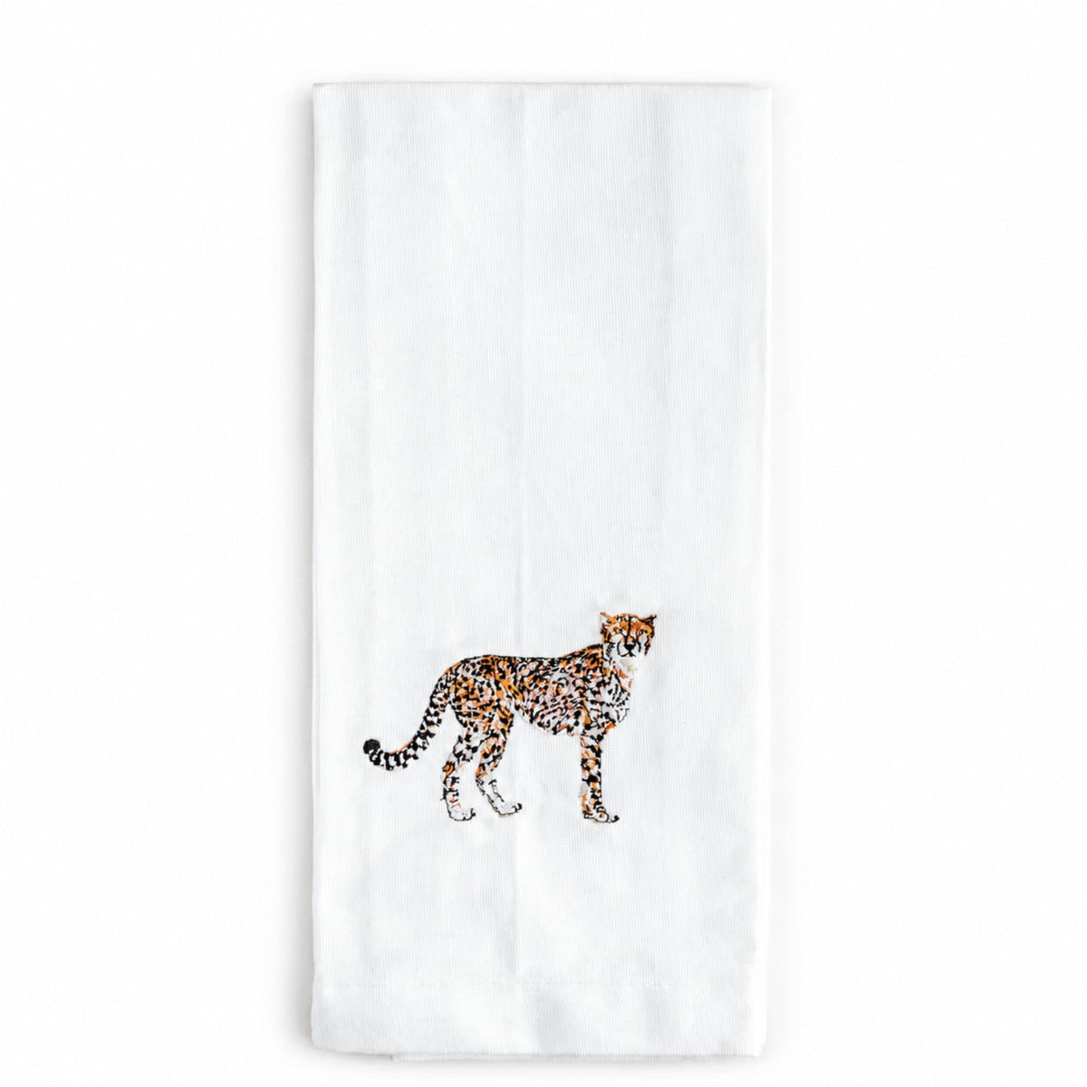 African Wildlife Cotton Tea Towels - Handmade Kitchen Gift