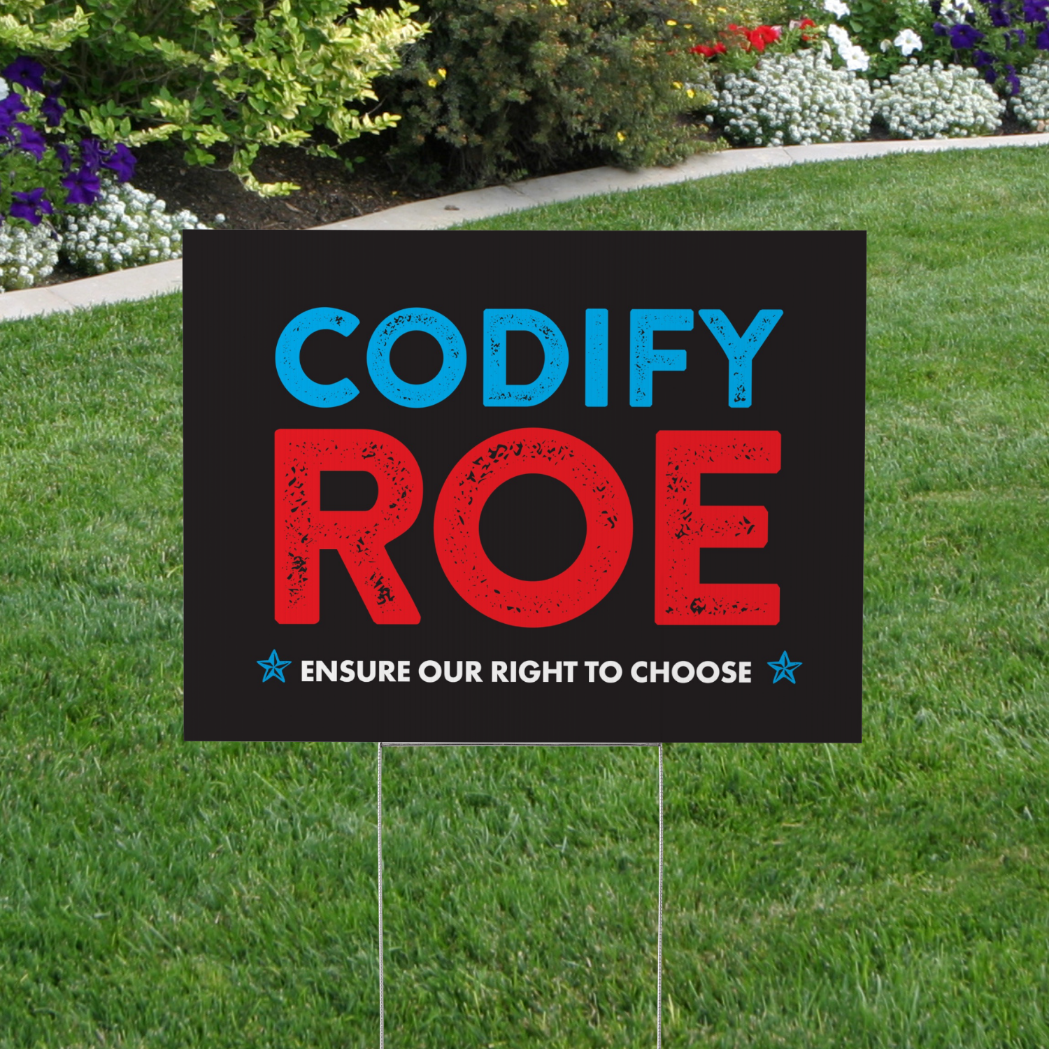 Codify Roe Yard Sign