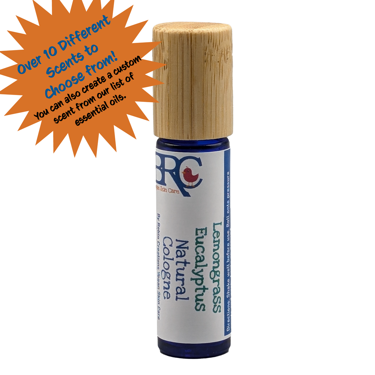 Natural Essential Oil Cologne Roll-on