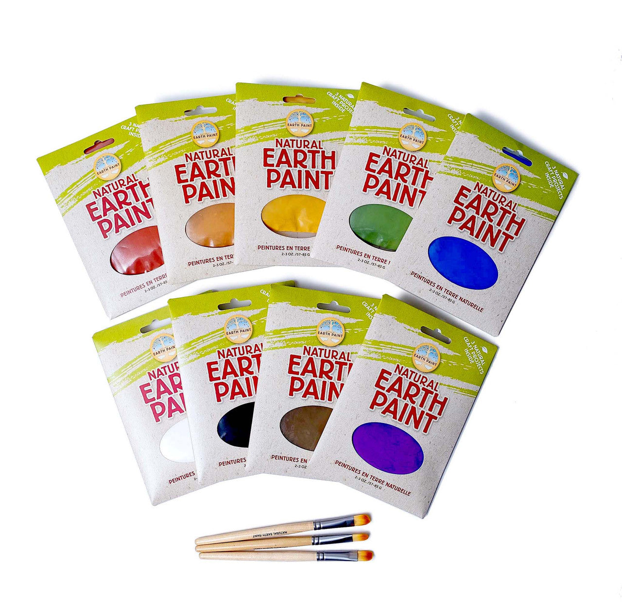 Complete Natural Earth Paint Set