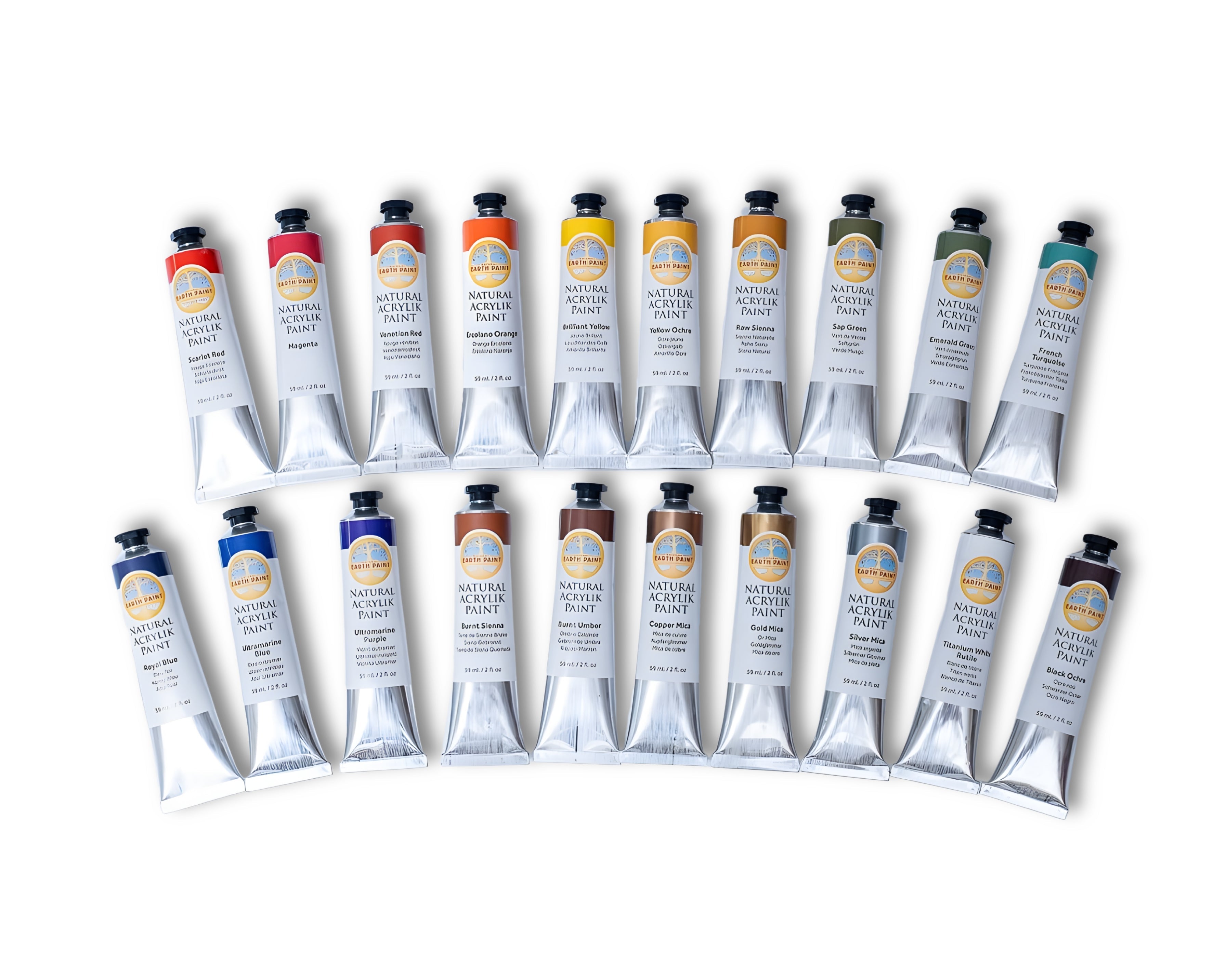 Heavy Body - Natural Acrylik Paint - Complete Set