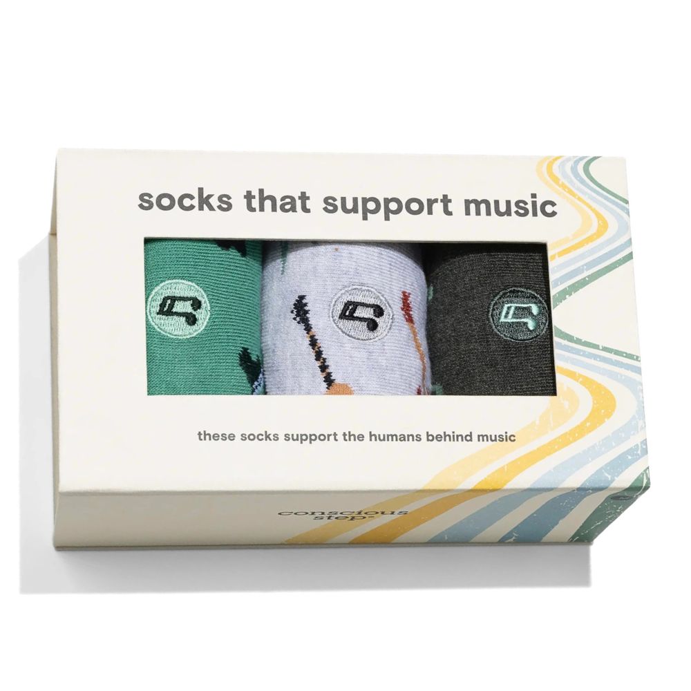 Gift Box - Socks That Support Music