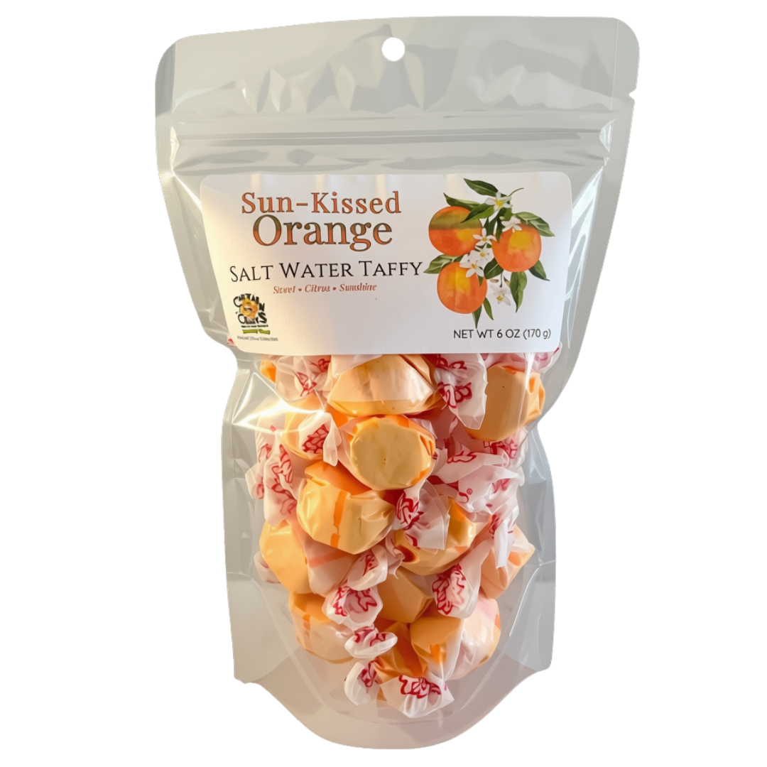Sun-Kissed Orange Salt Water Taffy | Florida Citrus Collection
