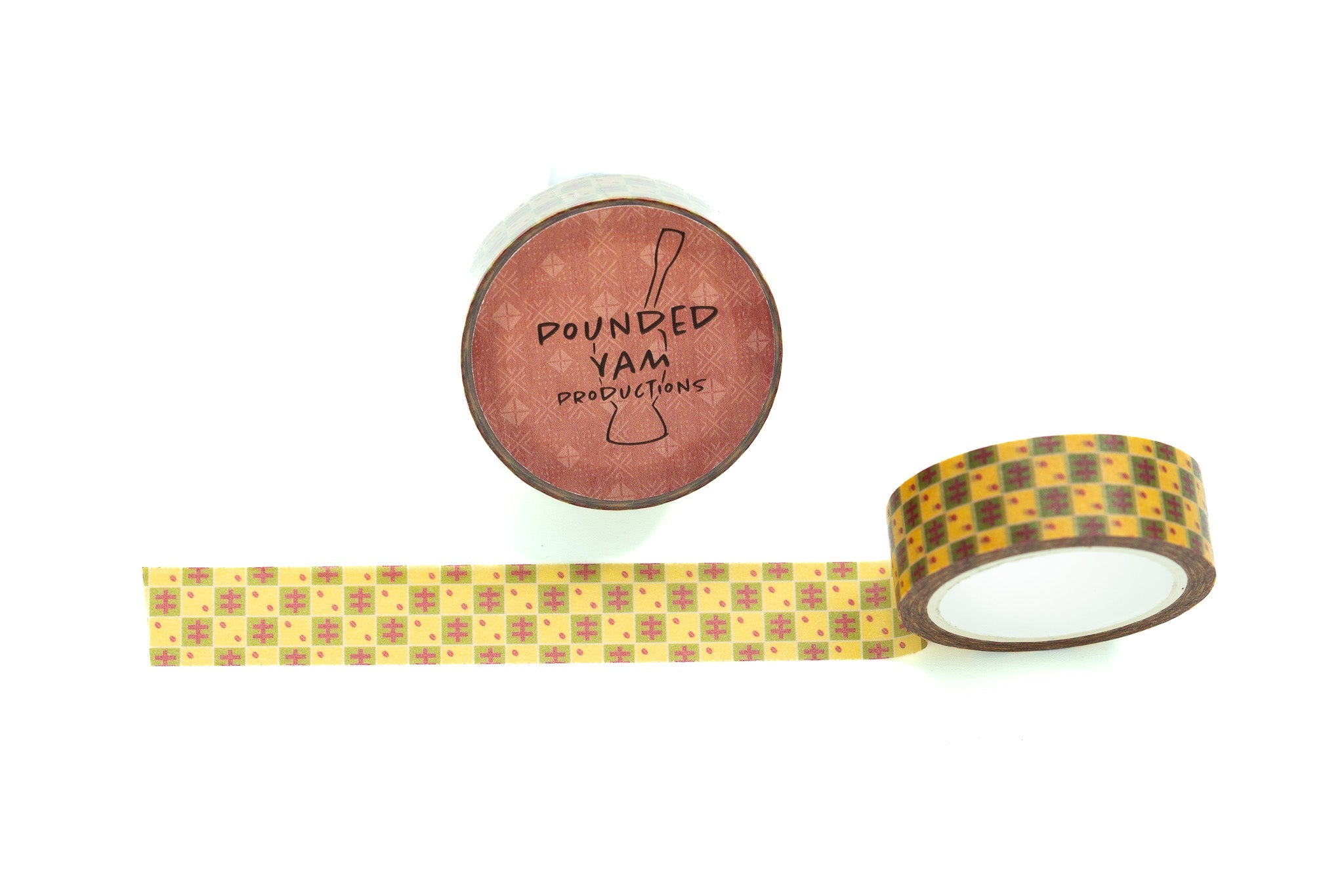 African Print Washi Tape - Cowries (Ankara)