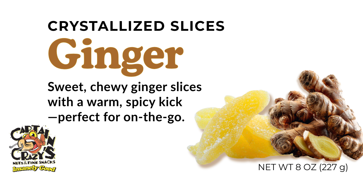 Crystallized Ginger Slices