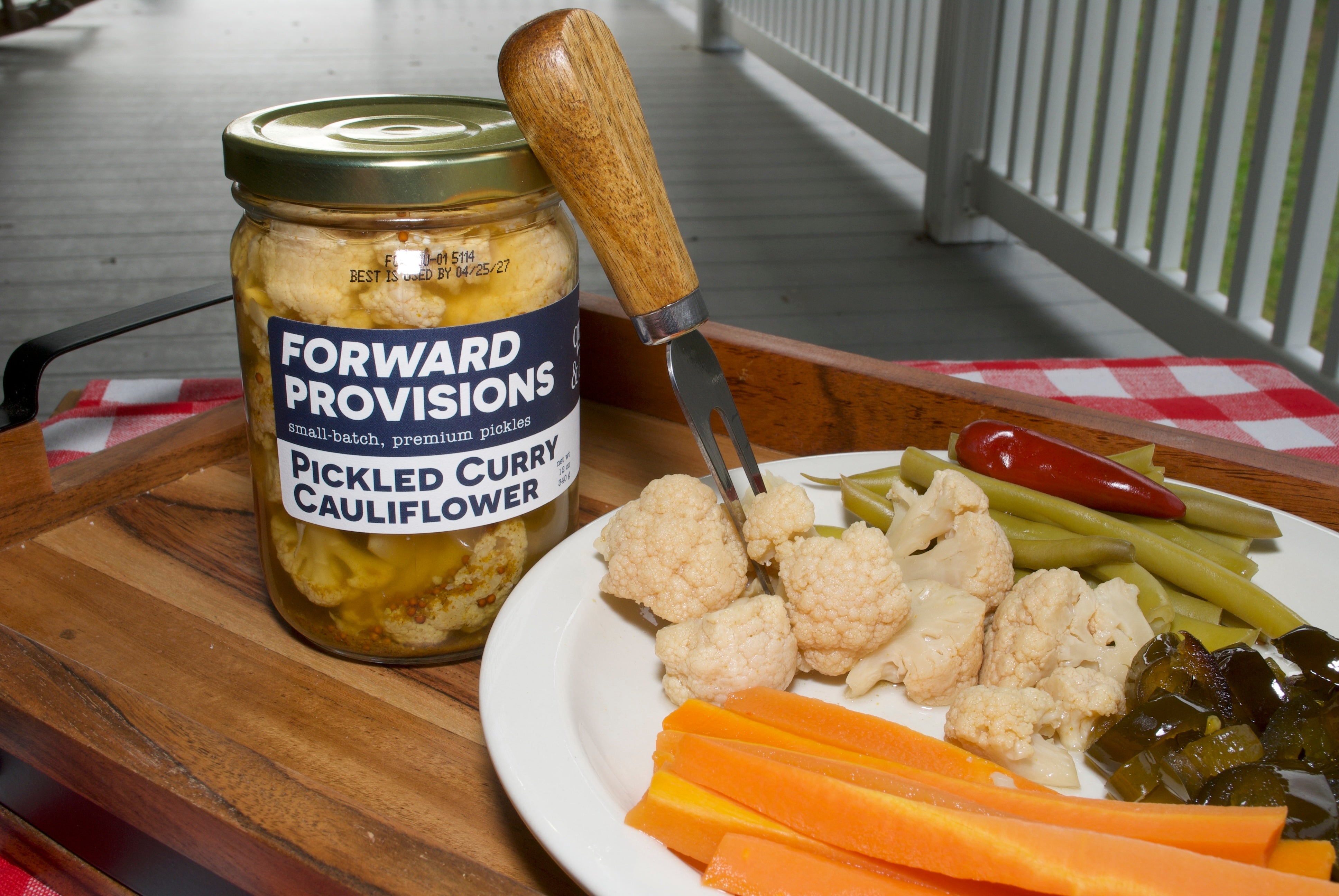 Pickled Curry Cauliflower