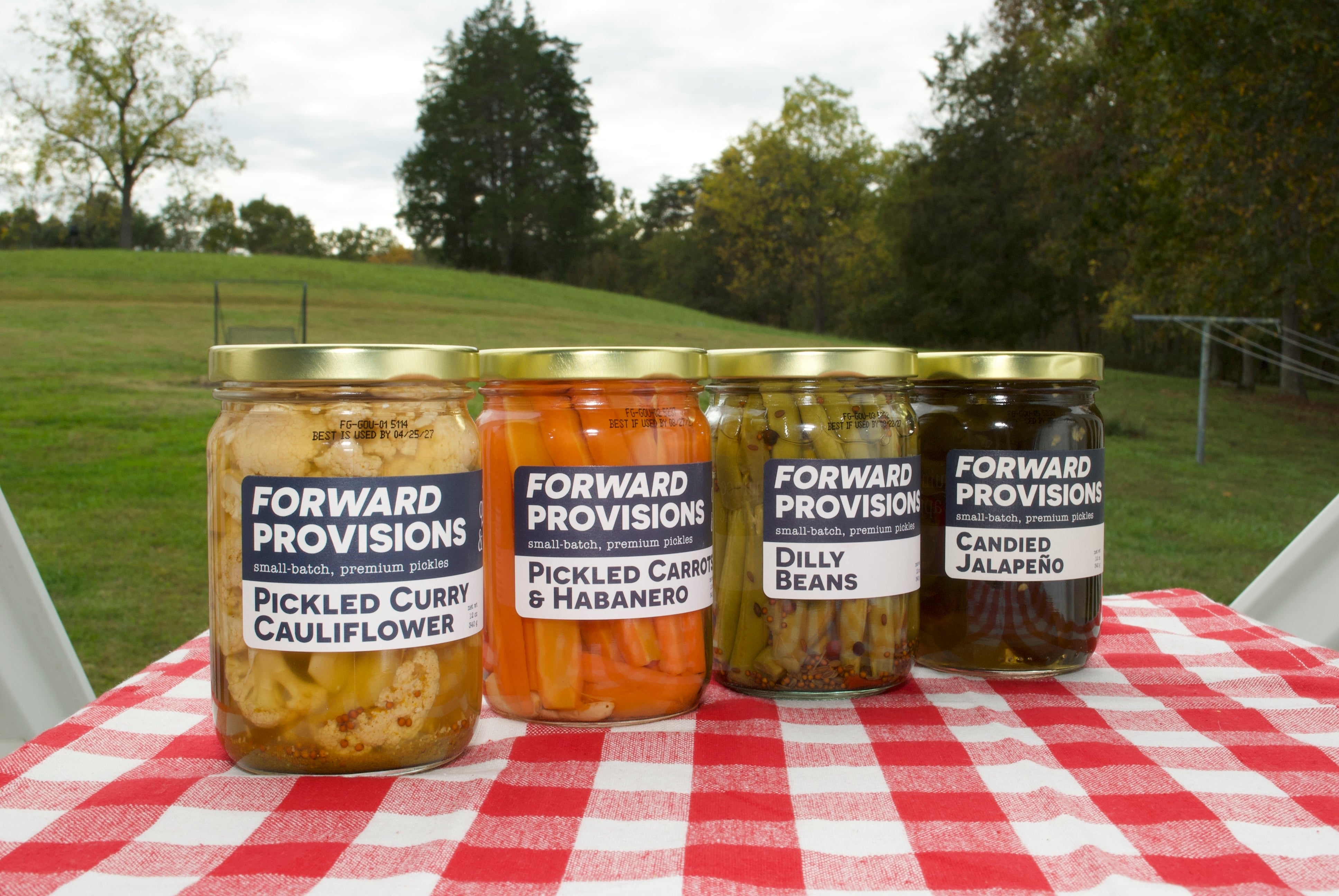 Forward Provisions-Pickled Curry Cauliflower-12 oz jars-12 per case