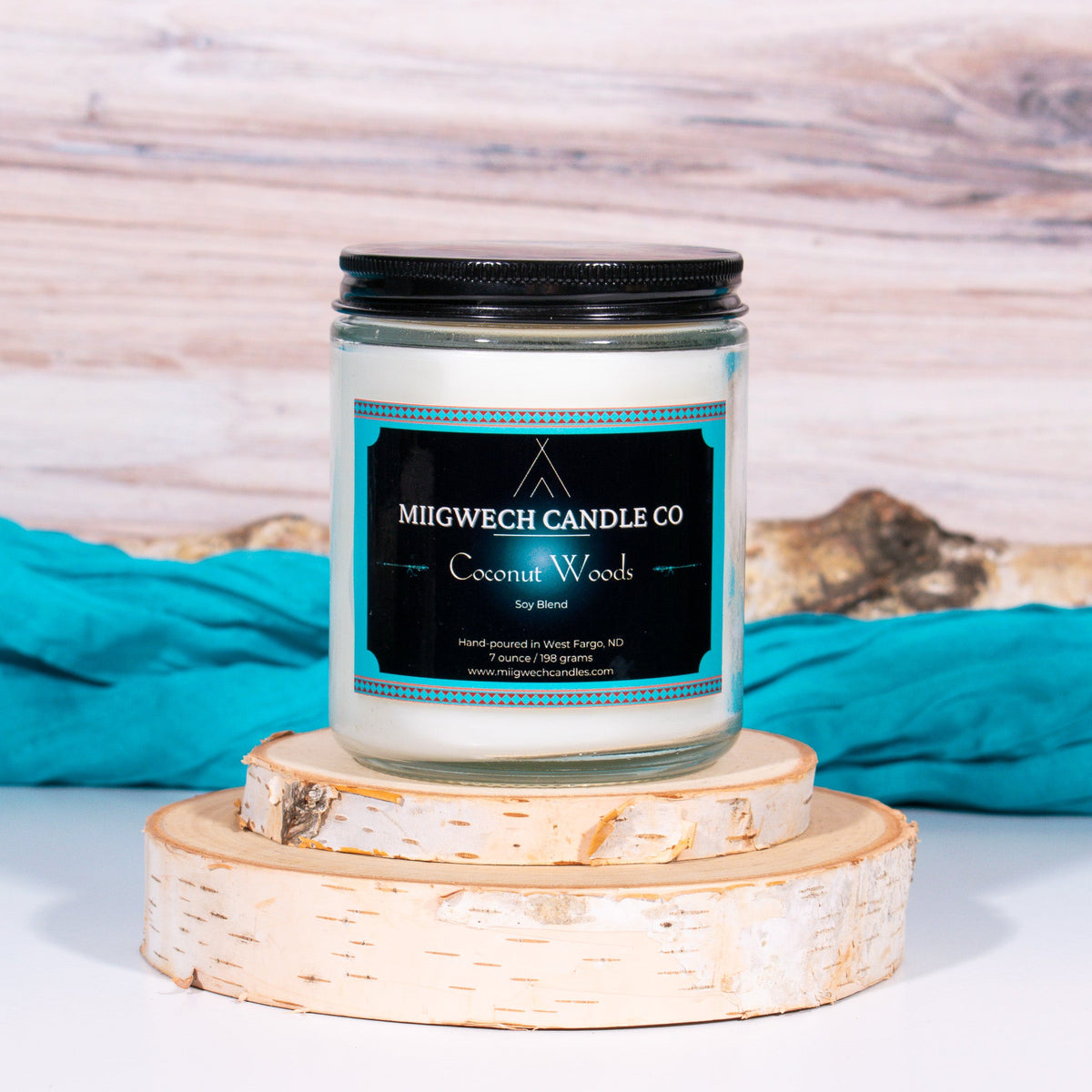 Coconut Woods 7oz Candle