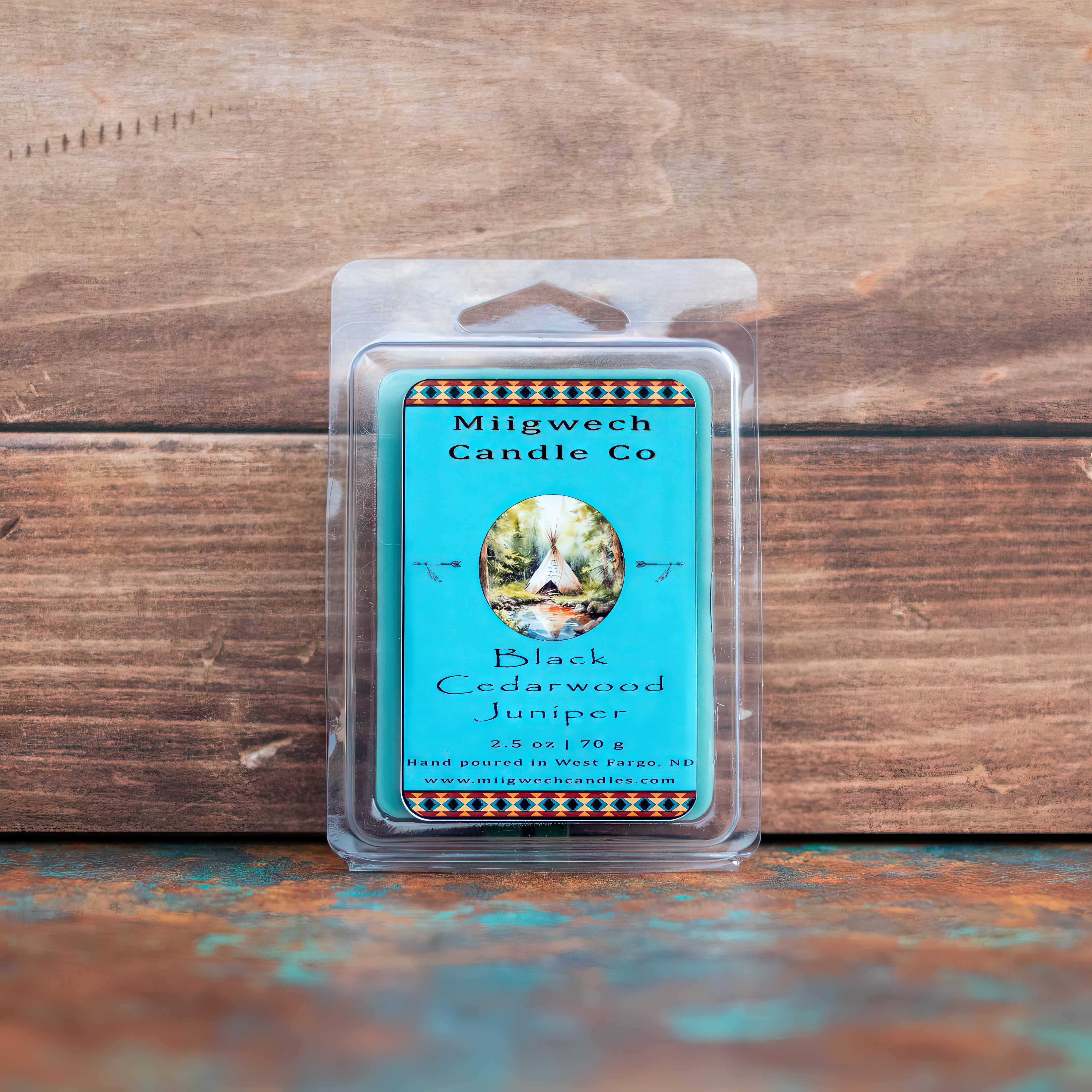 Black Cedarwood Juniper Wax Melts