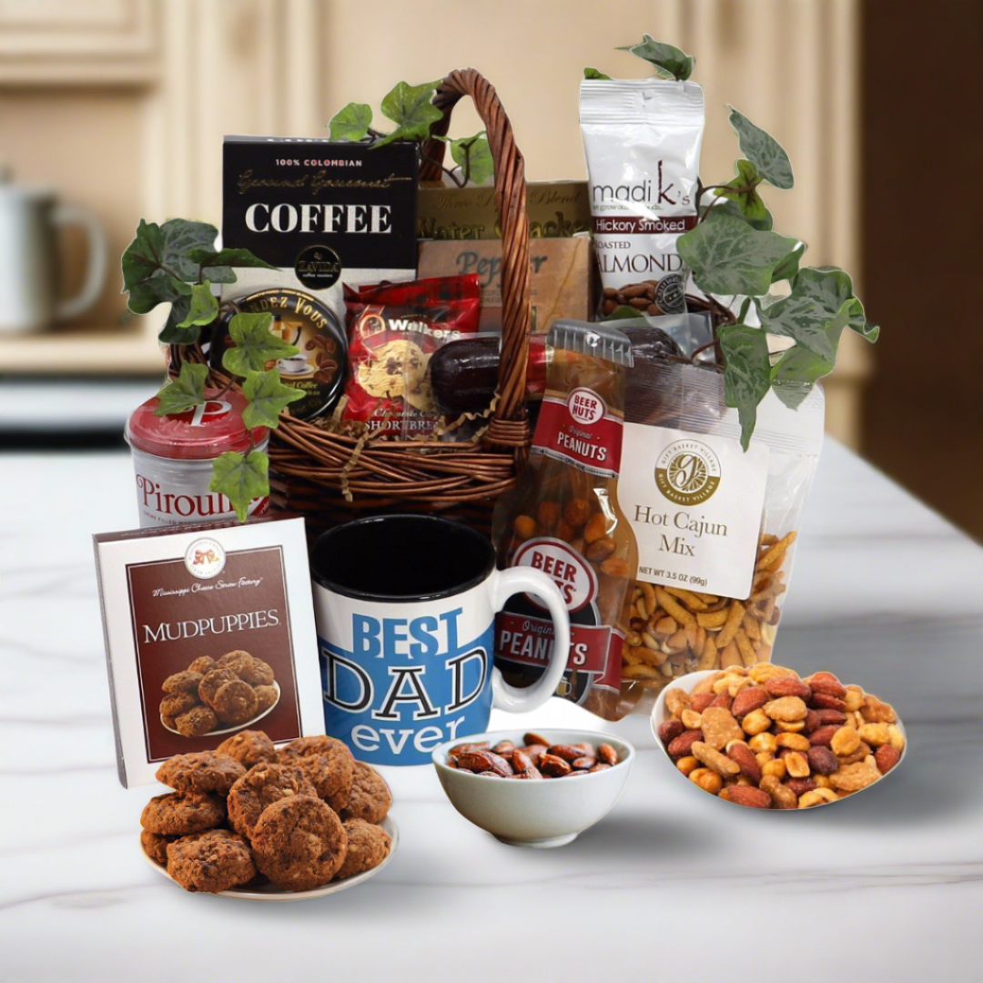 Dad’s Delight Gift Basket