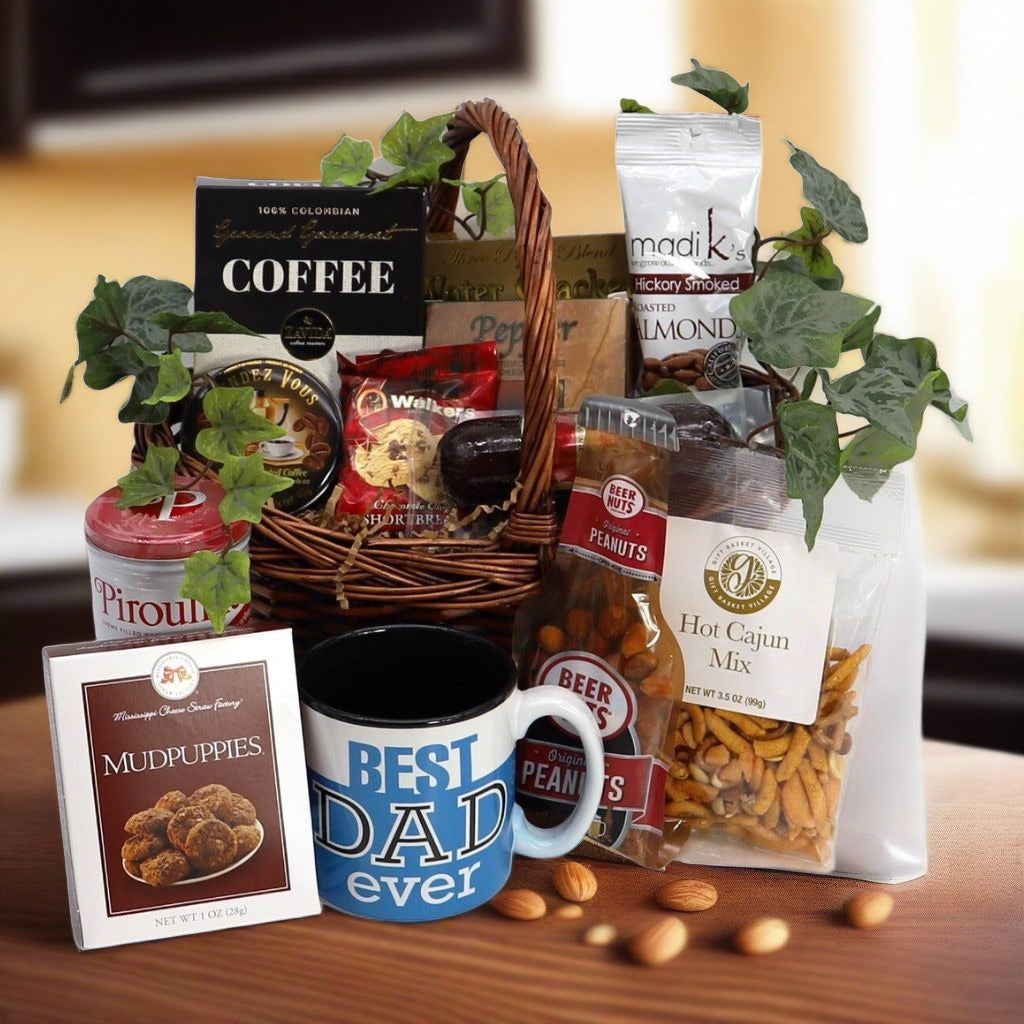 Dad’s Delight Gift Basket