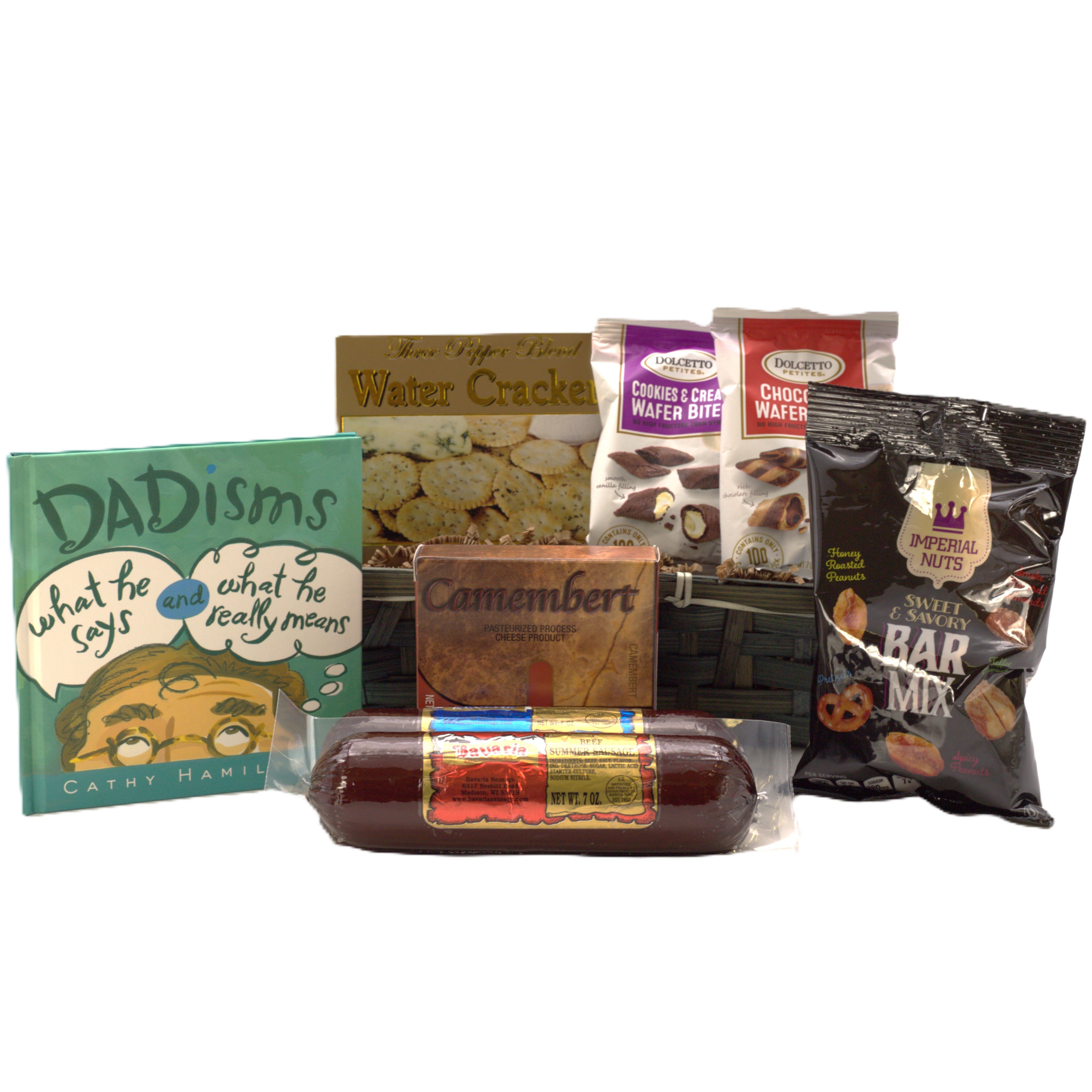 Dadgummit! Snack & Sausage Gift Basket