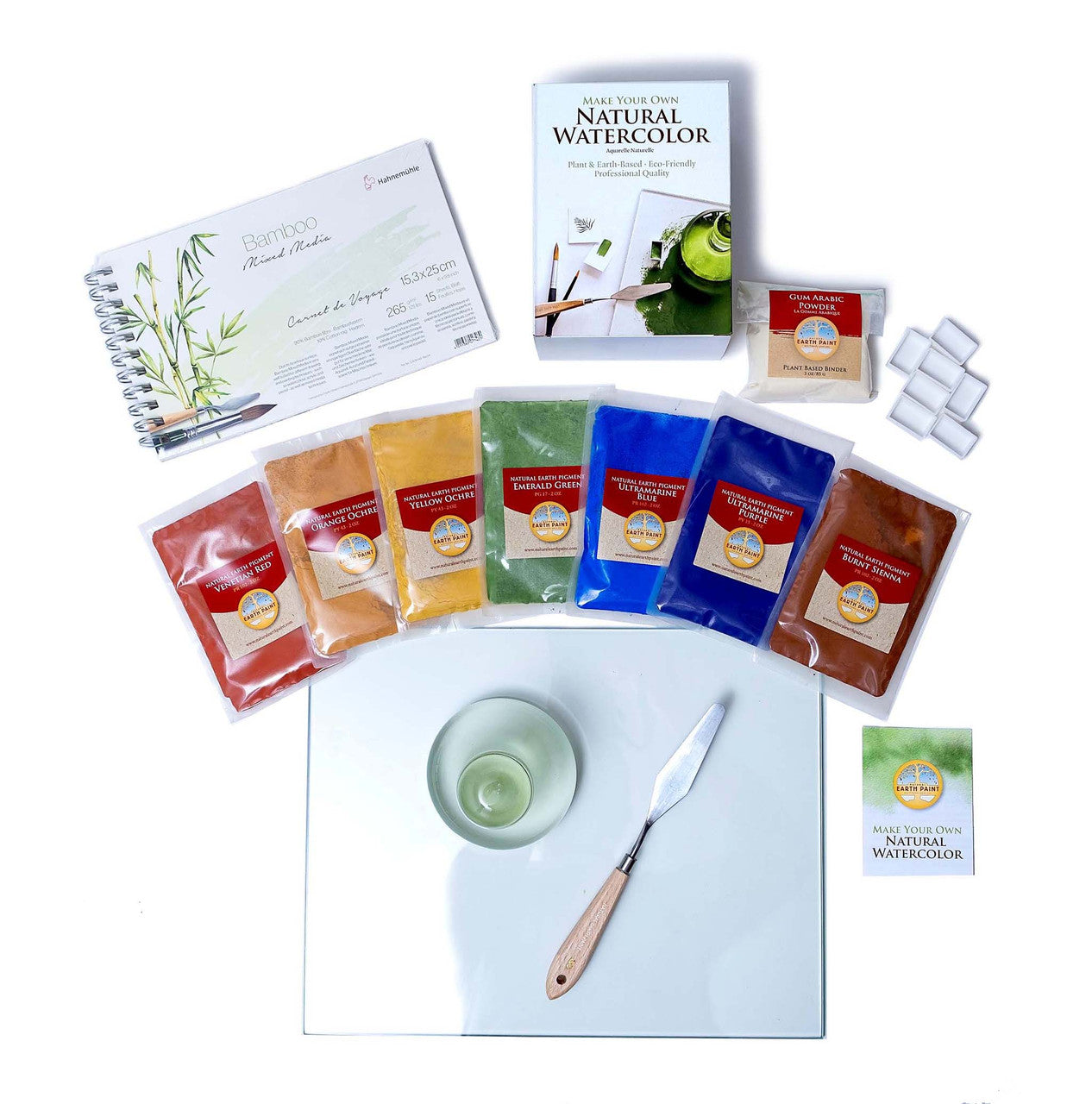 Deluxe Natural Watercolor Mixing Set