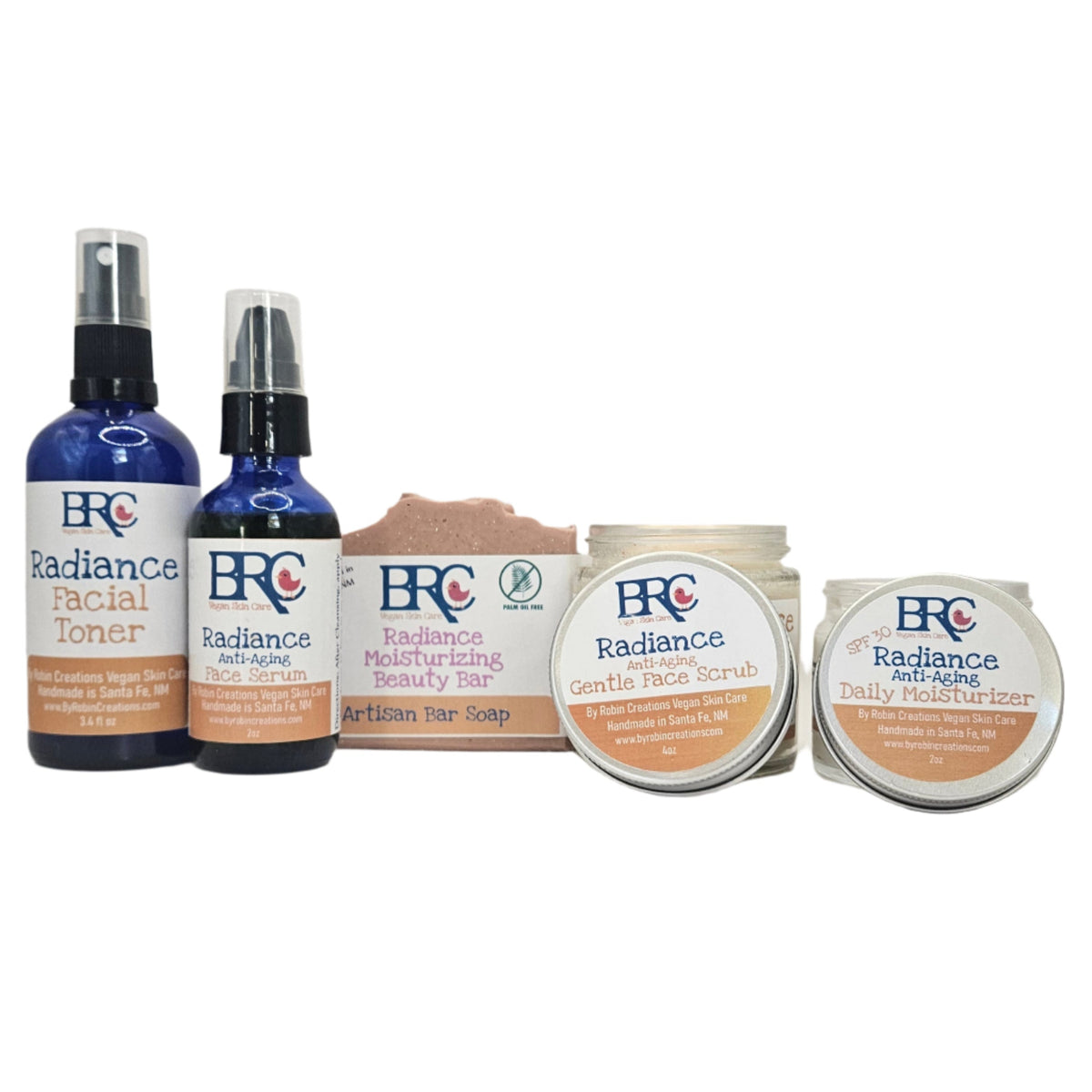 Radiance Deluxe Moisture Facial Bundle with Free Moisturizing Cleansing Bar
