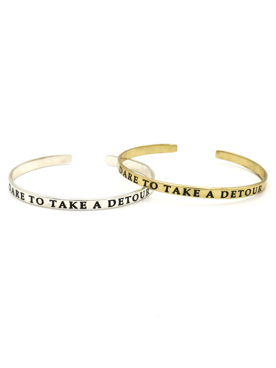 Detour Quote Cuff