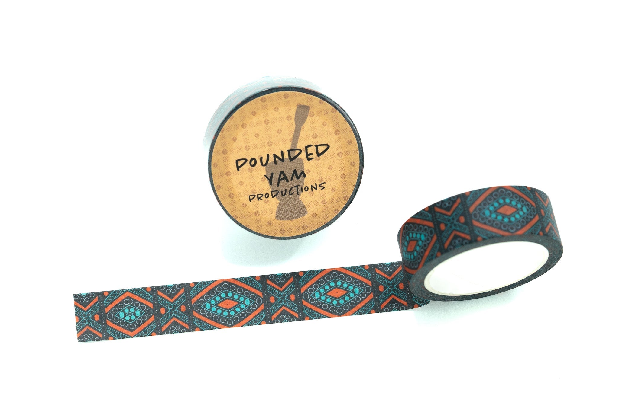 African Print Washi Tape - Diamonds (Ankara)