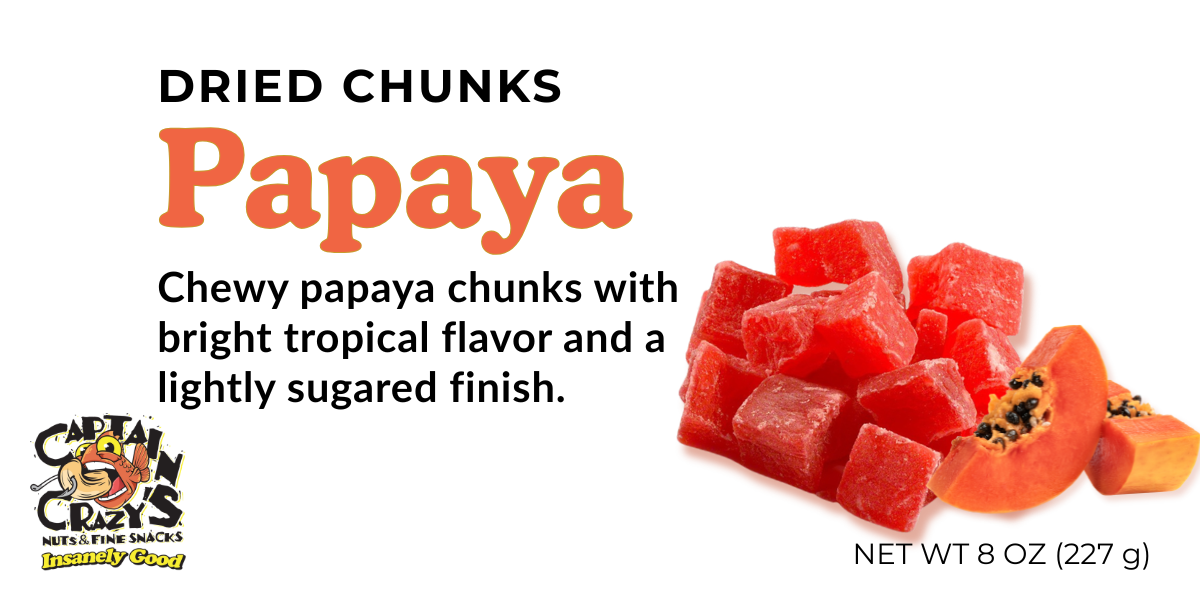 Dried Papaya Chunks