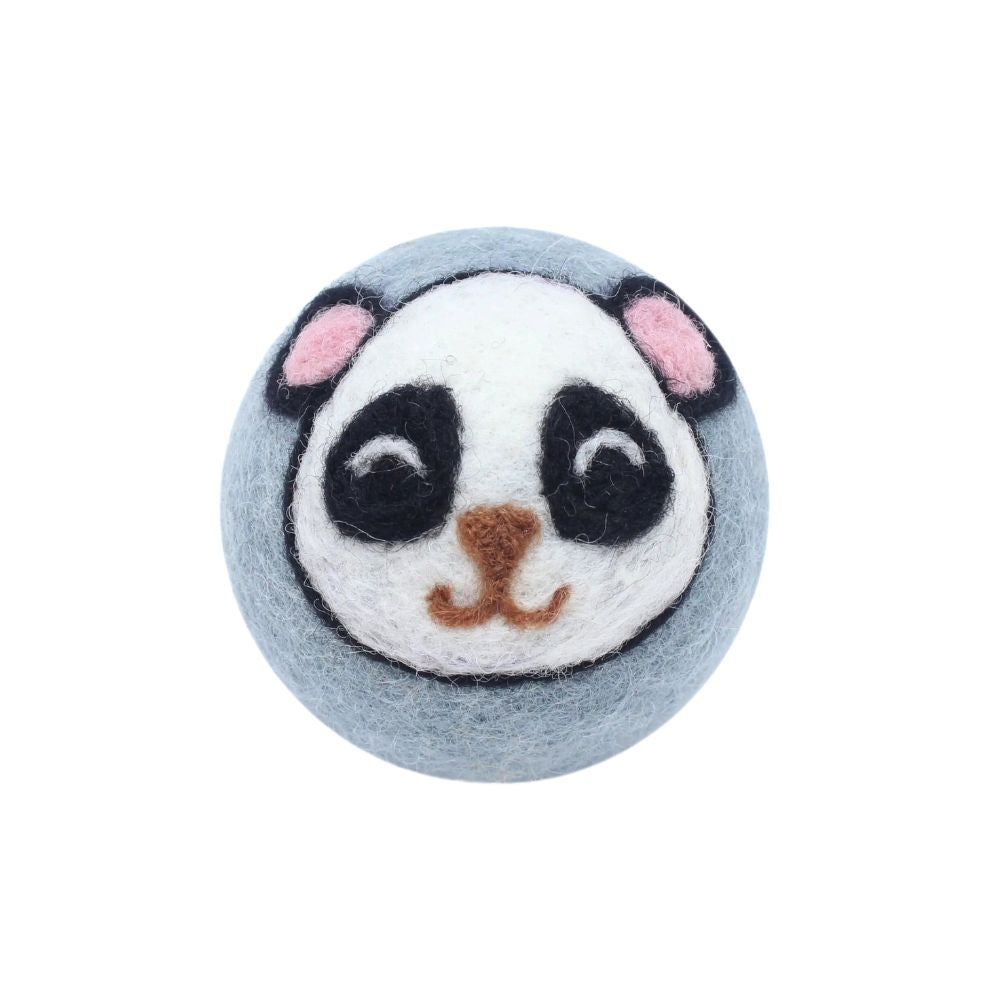 Set of 3 Eco Wool Dryer Balls - Cute Animals