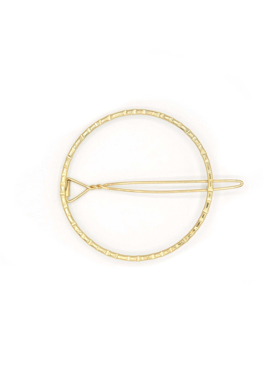 Ellipse Circle Hair Clip