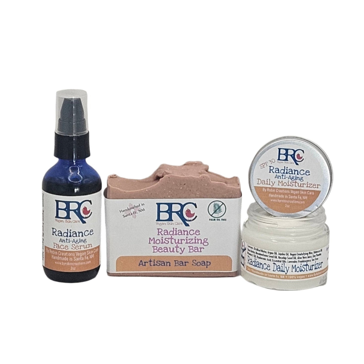 Radiance Essential Moisture Facial Bundle with Free Moisturizing Cleansing Bar