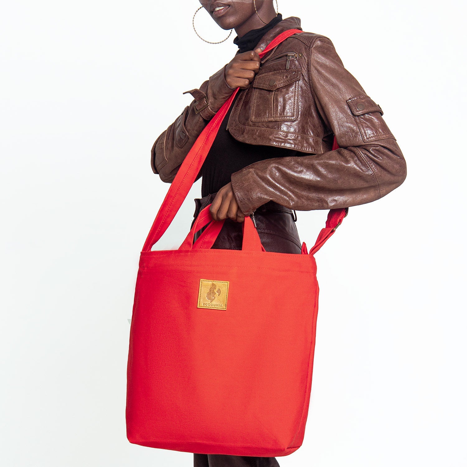 Canvas Carry-All Crossbody Bag | Amani