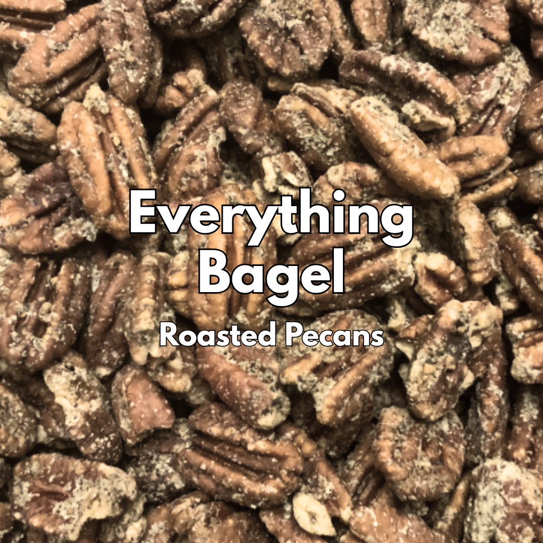 Everything Bagel Roasted Pecans