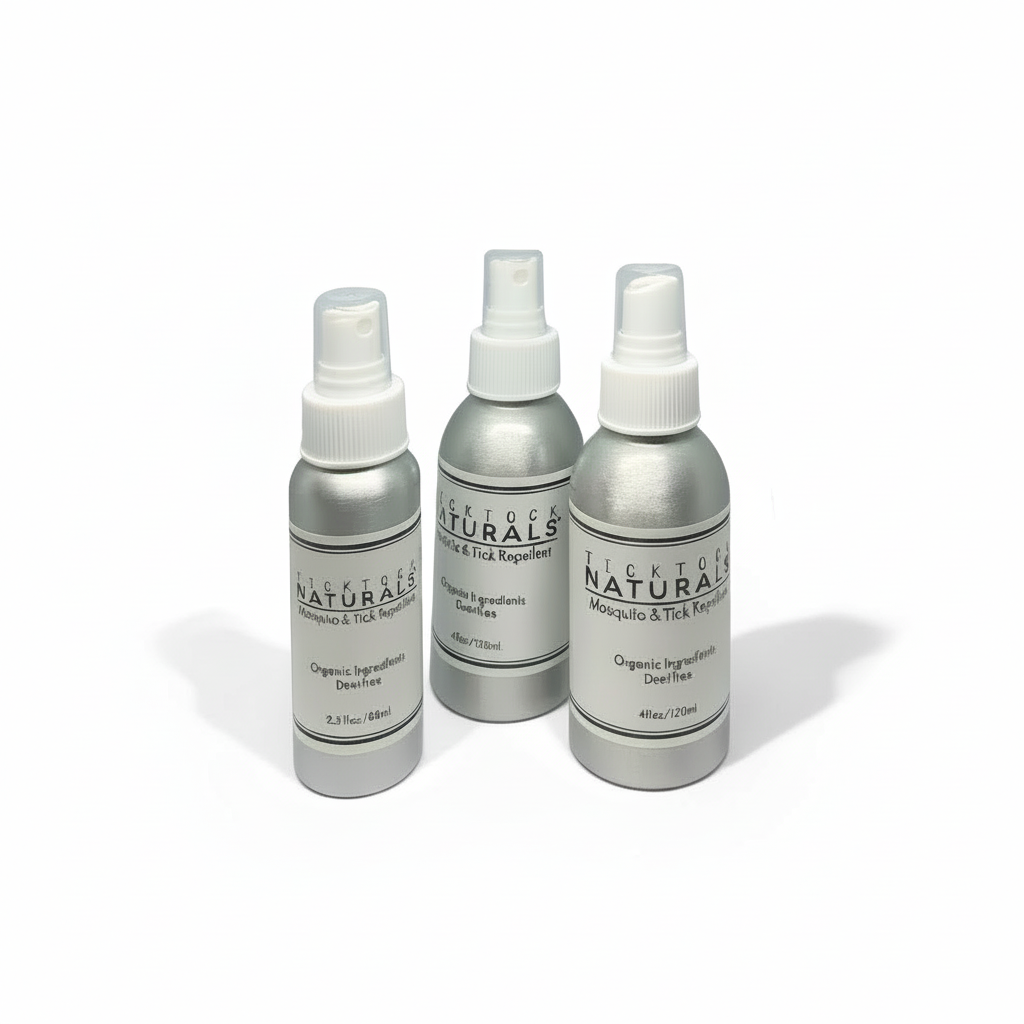 Tick Tock Naturals Organic Insect Repellent Family Bundle