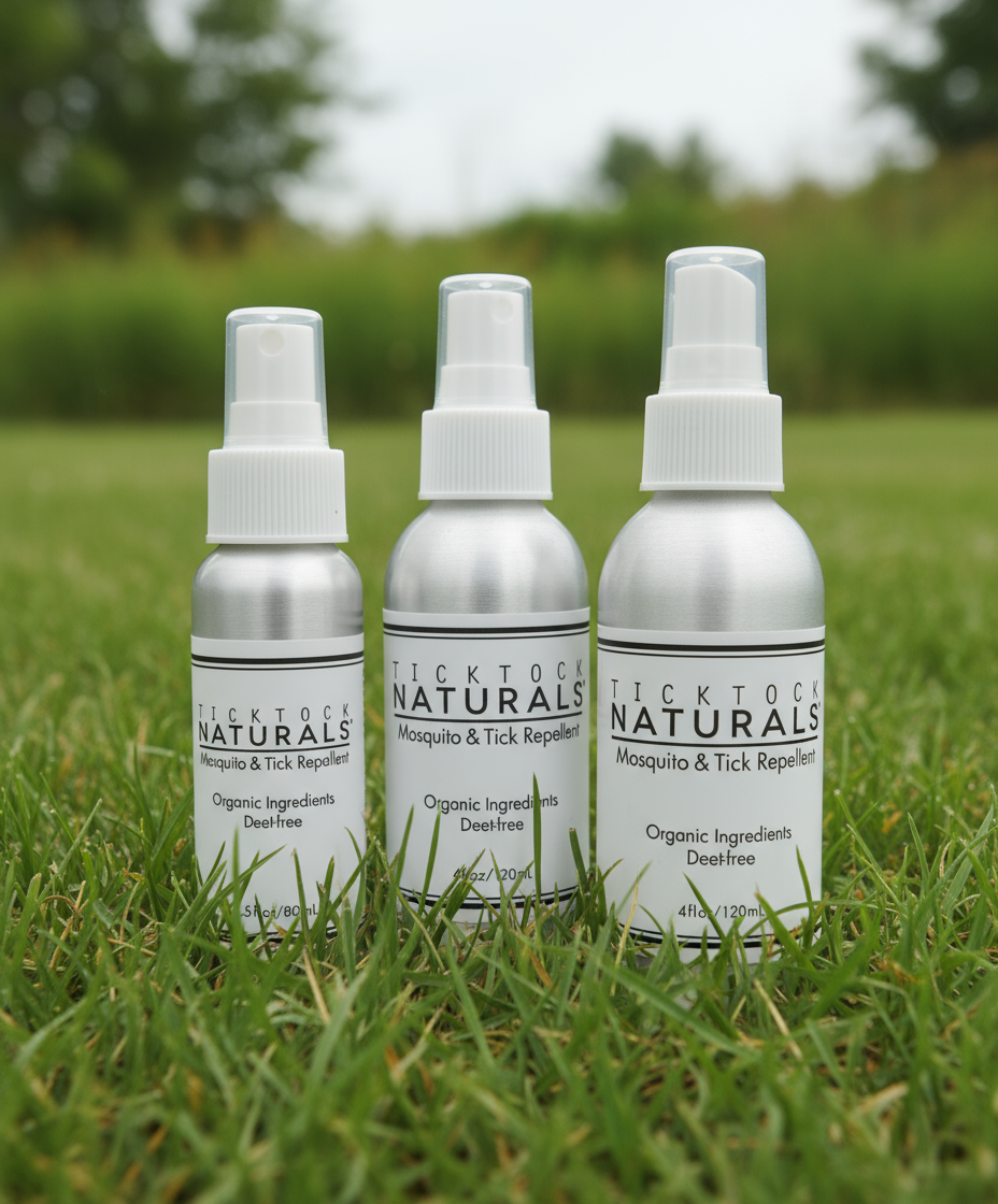 Tick Tock Naturals Organic Insect Repellent Family Bundle