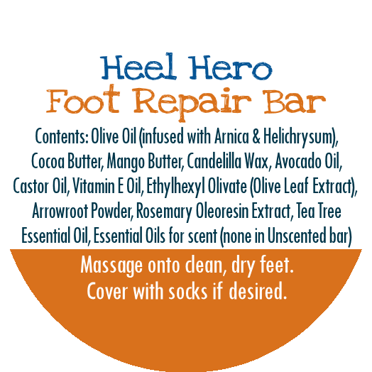 Heel Hero Foot Repair Solid Lotion Bar