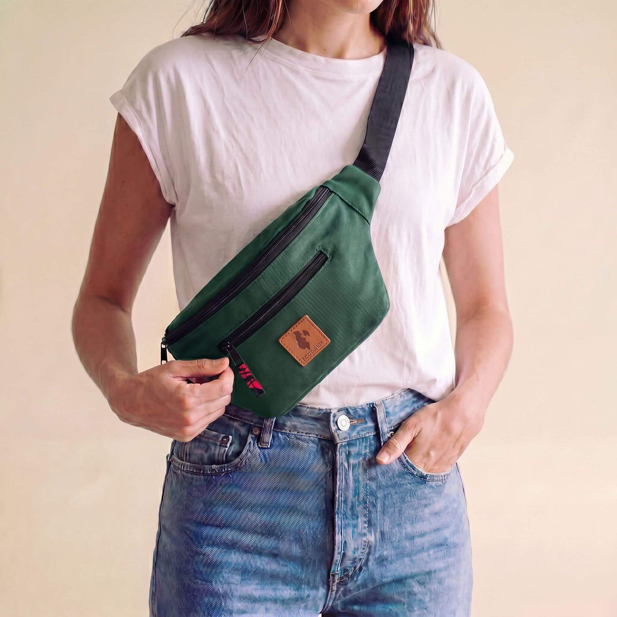 Canvas Crossbody Fanny Pack | Toni Bag