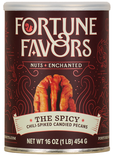 The Spicy Candied Pecans