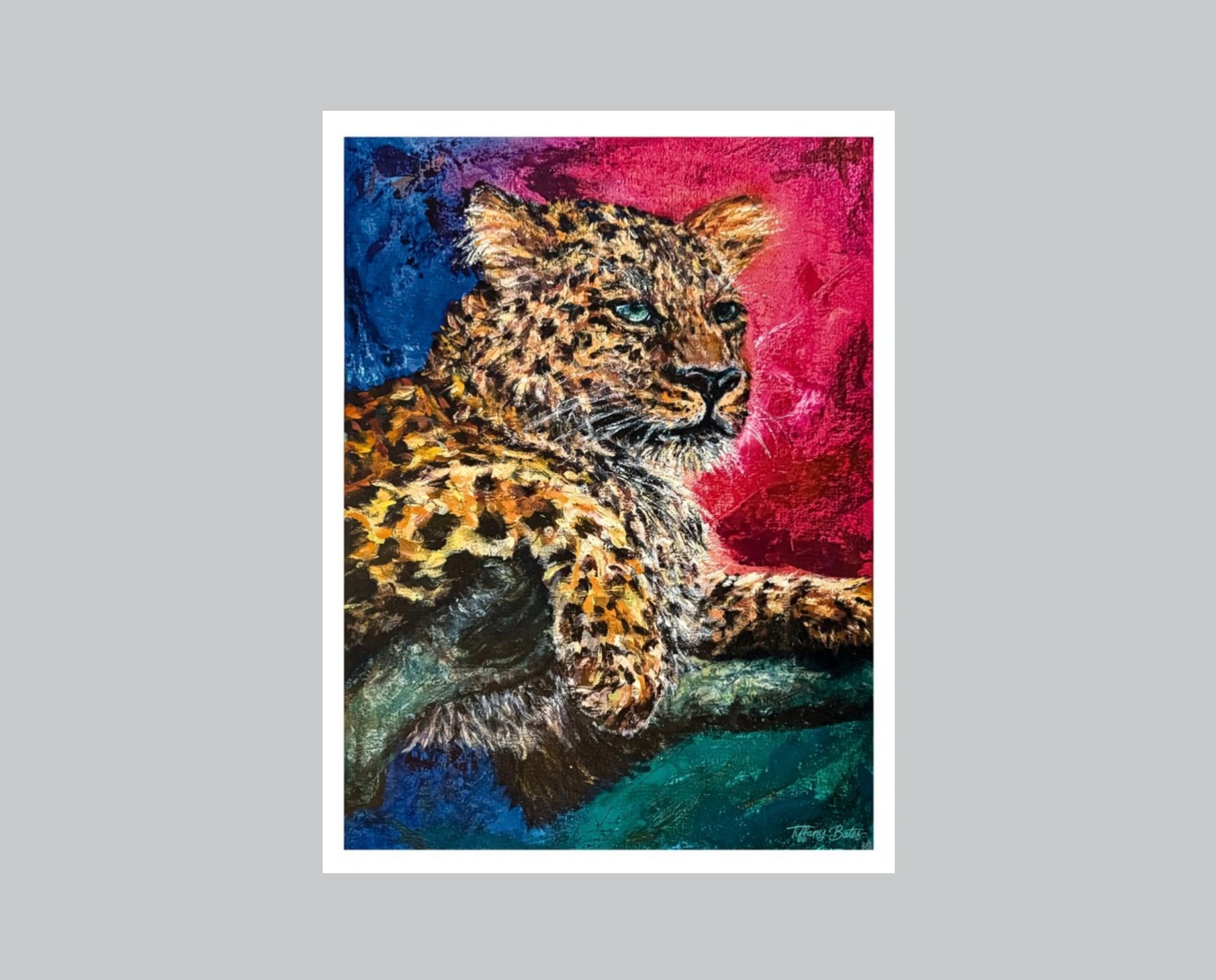 Radiant Resting Jaguar - Fine Art Print - Multiple Sizes