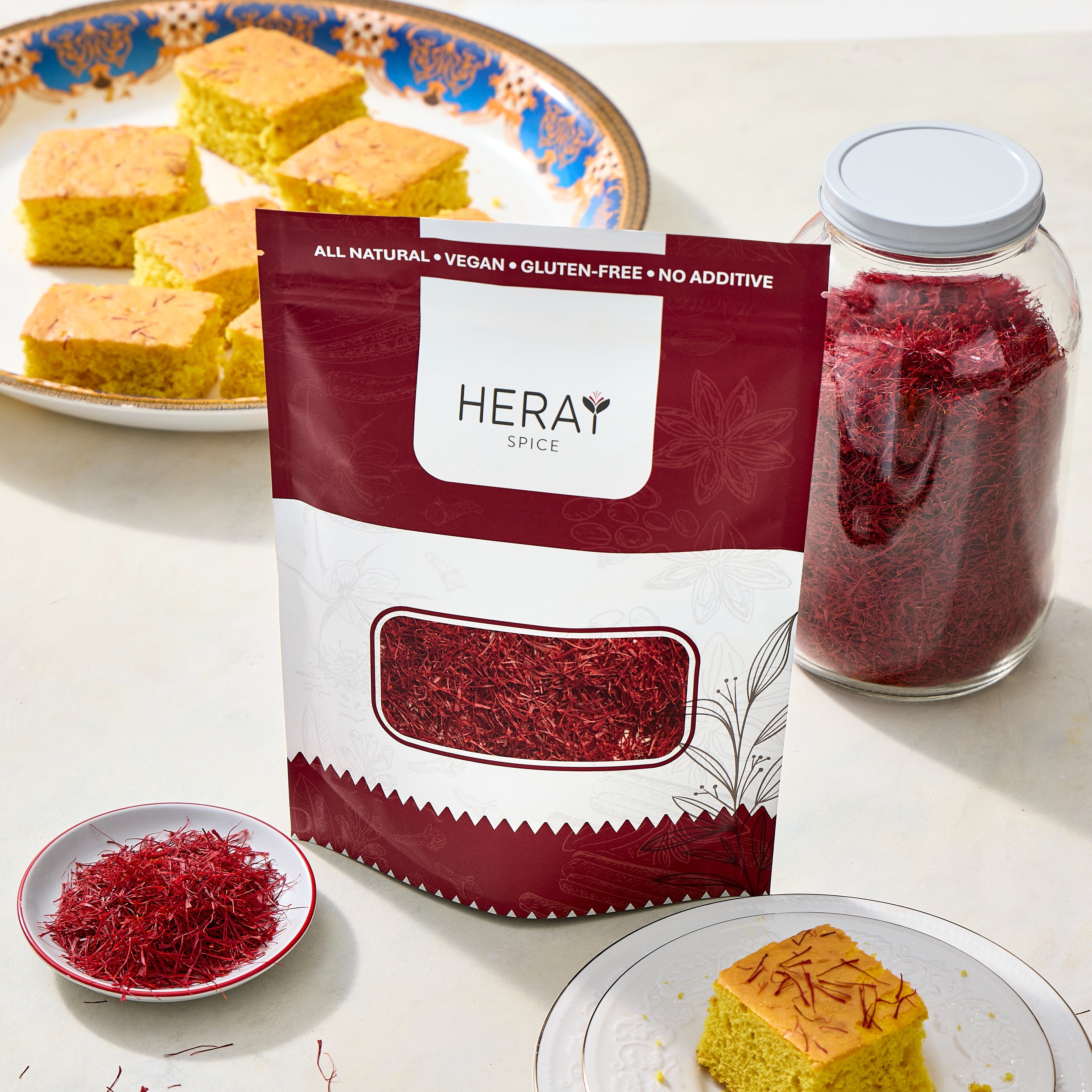 1 Gram Heray Afghan Saffron Extra Class Premium Super Negin Quality